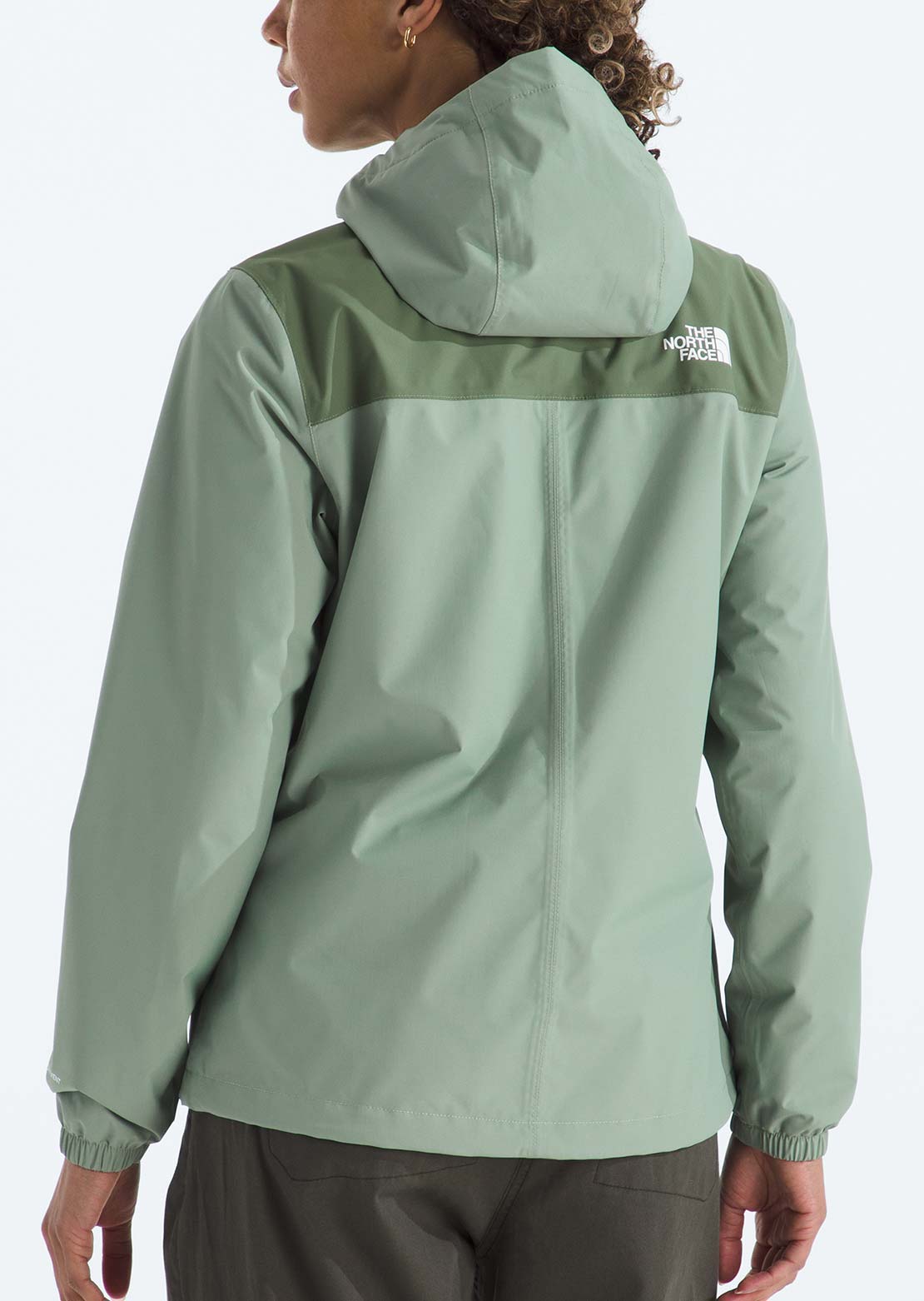 The North Face Women's Antora Rain Jacket Slate Moss/Bark Mist