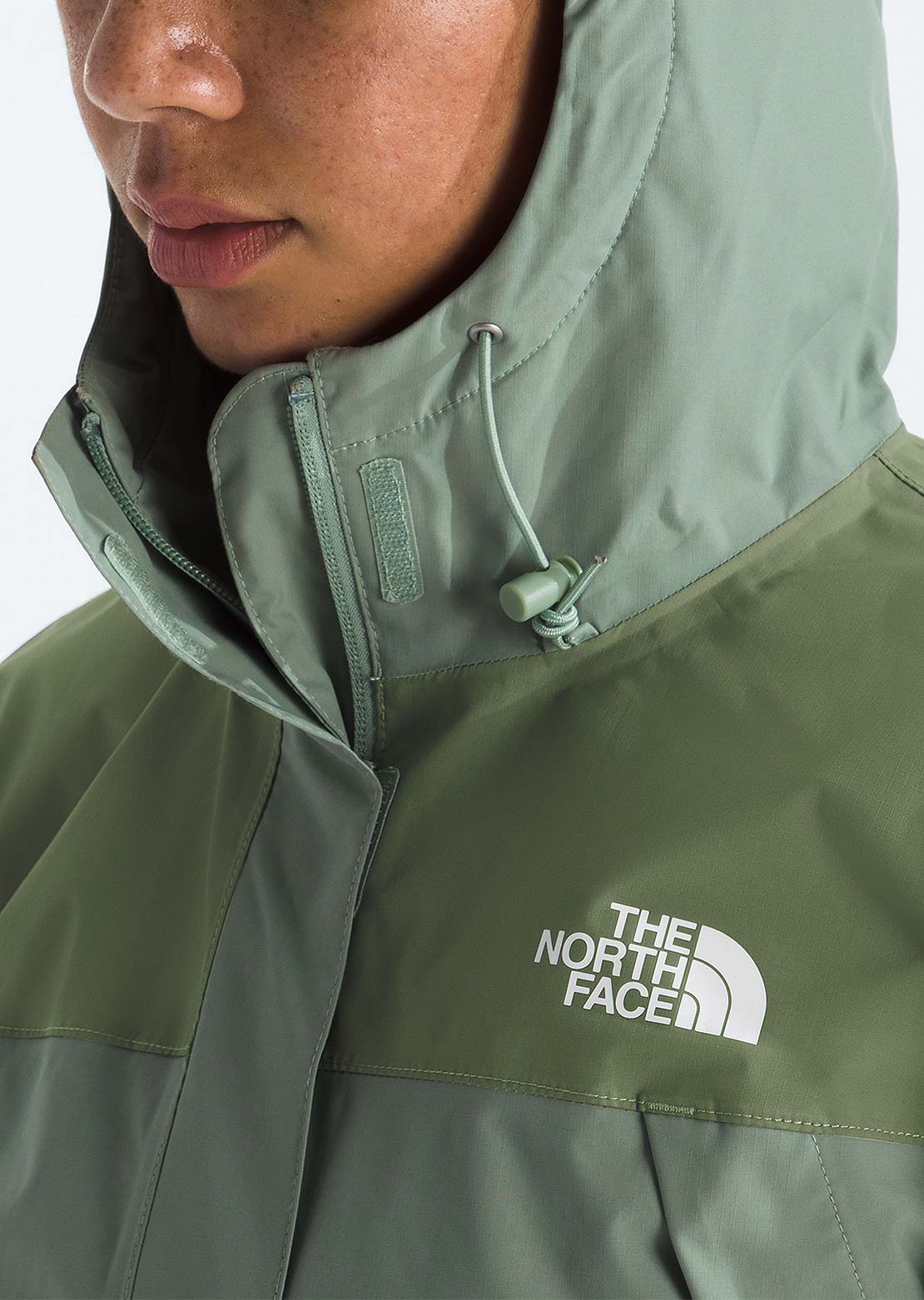 The North Face Women's Antora Rain Jacket Slate Moss/Bark Mist