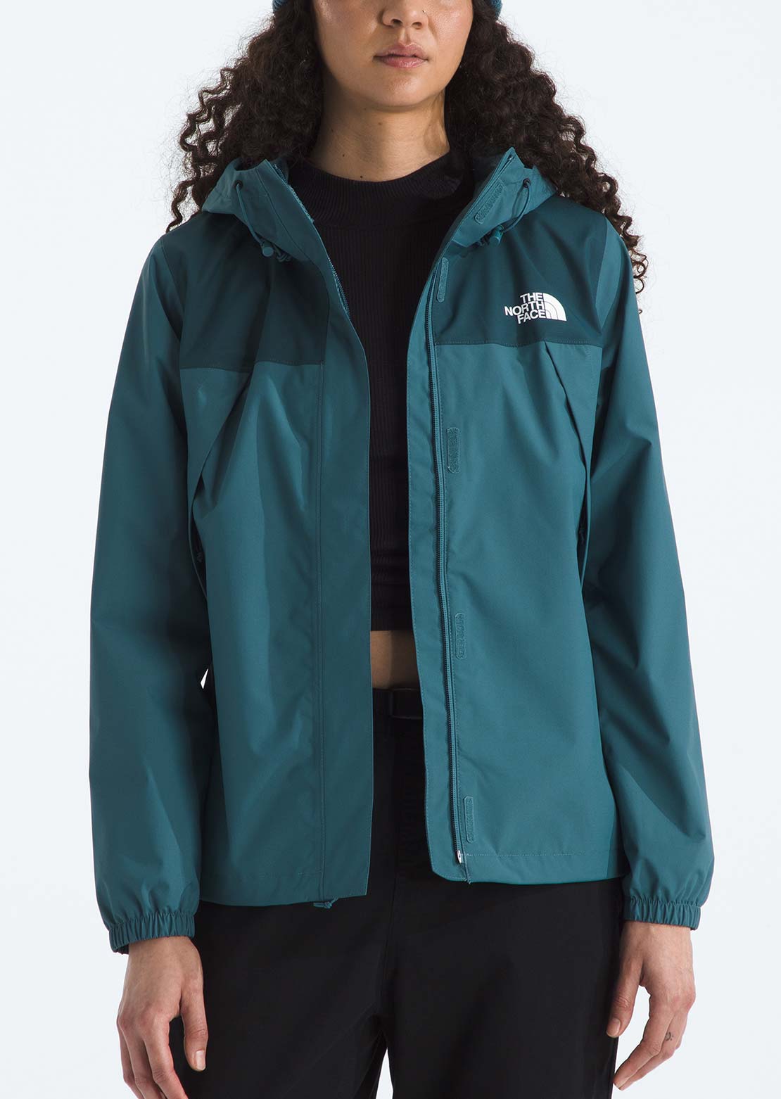 The North Face Women's Antora Rain Jacket Space/Deep Cypress