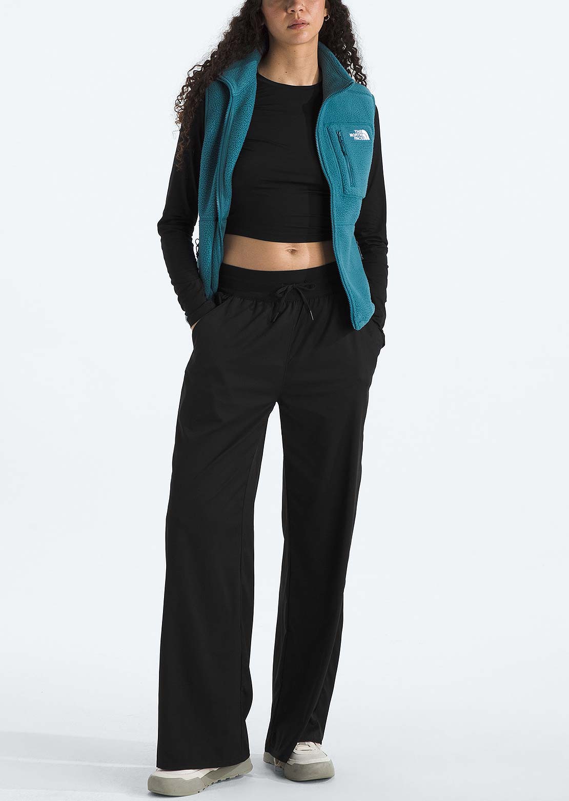 The North Face Women's Aphrodite Arise Wide Leg Pants Tnf Black