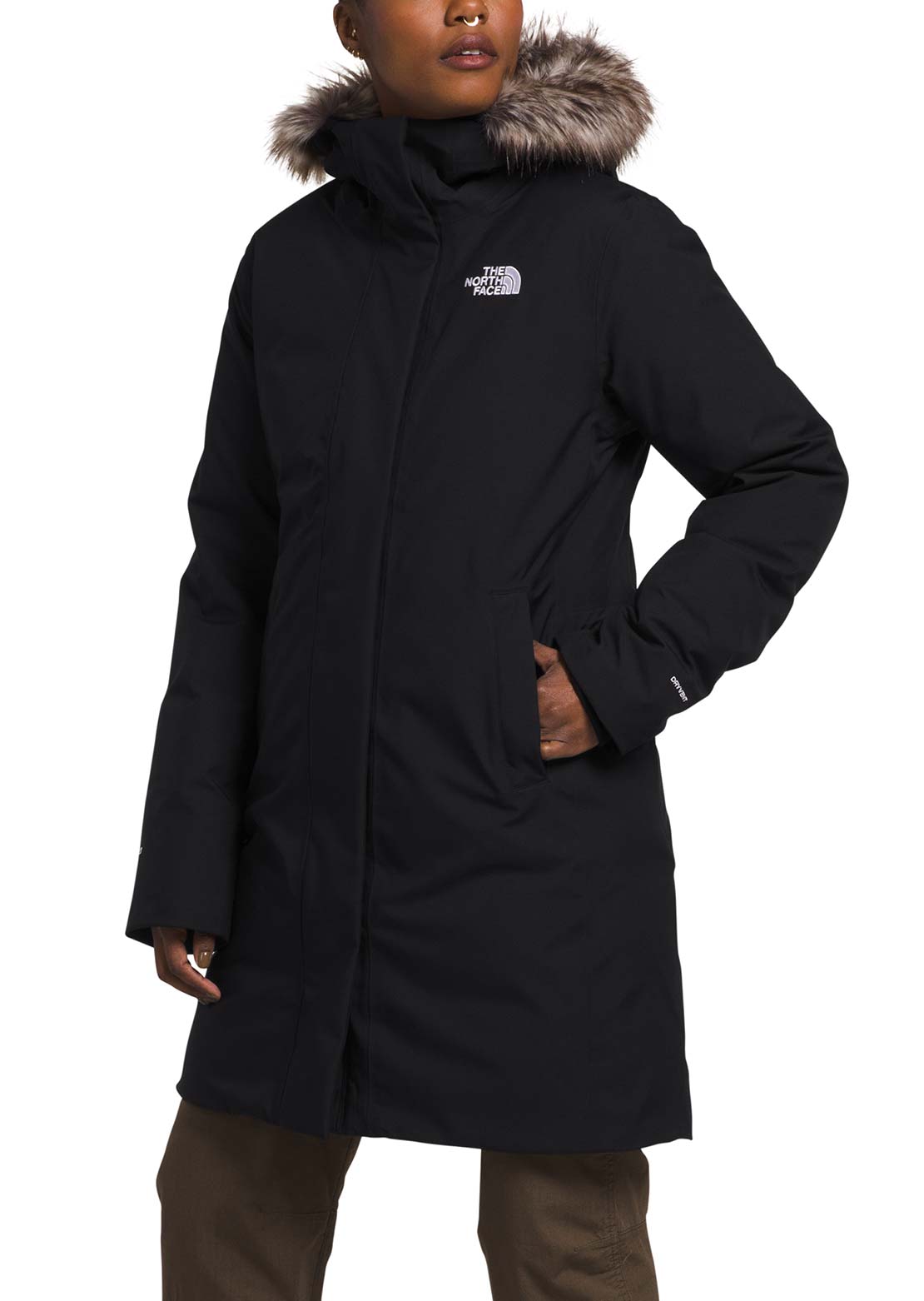 The North Face Women's Arctic Parka Jacket TNF Black-NPF