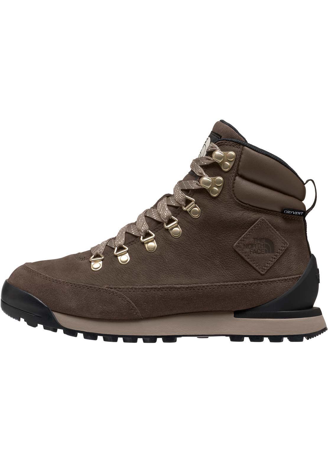 The North Face Women's Back-To-Berkeley IV Leather Waterproof Boots Demitasse Brown/Garnet