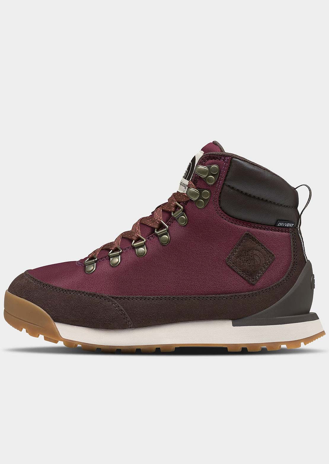The North Face Women's Back-To-Berkeley IV Textile WP Shoes Boysenberry/Coal Brown
