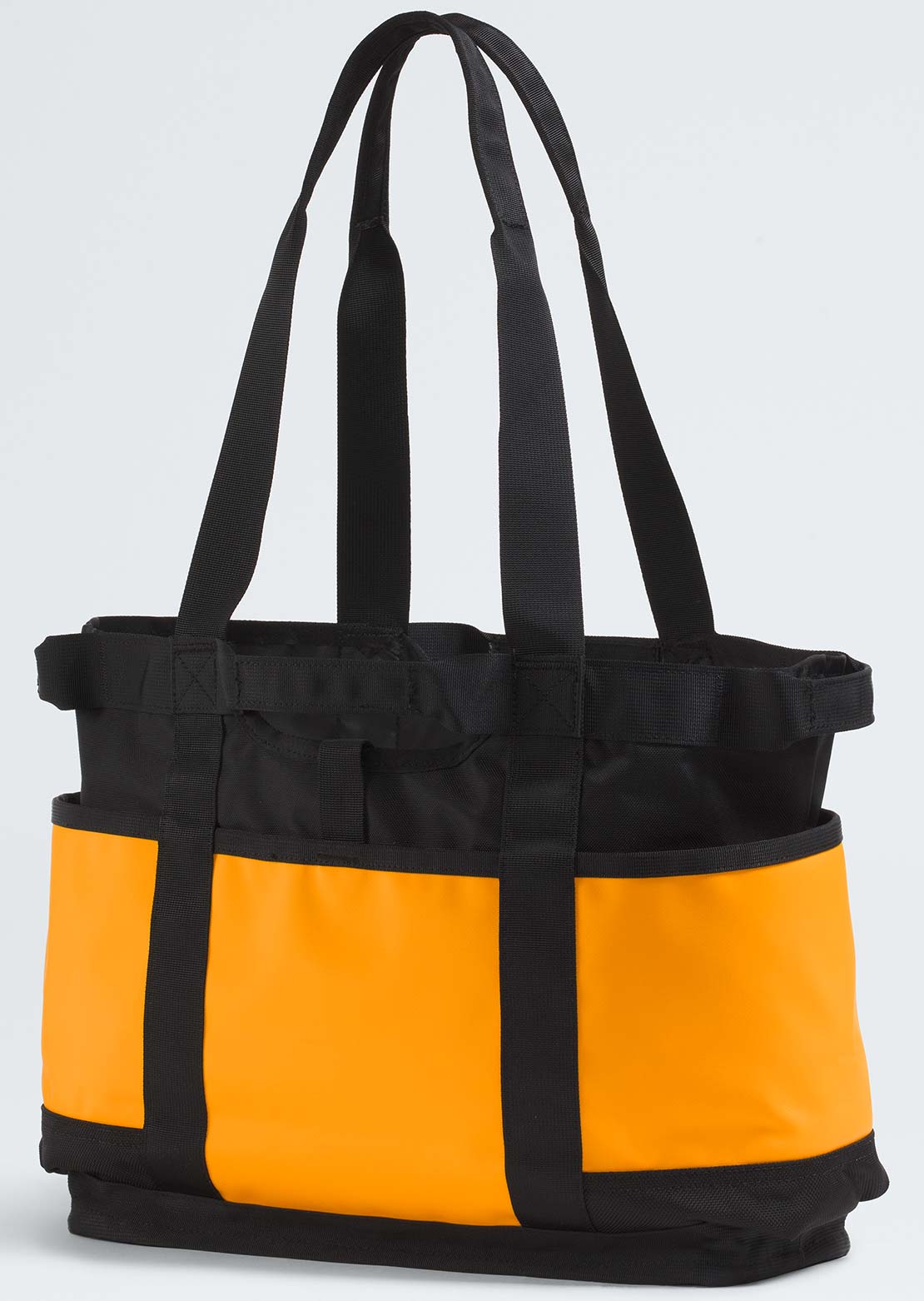 The North Face Women's Base Camp Utility Tote Bag Summit Gold/TNF Black