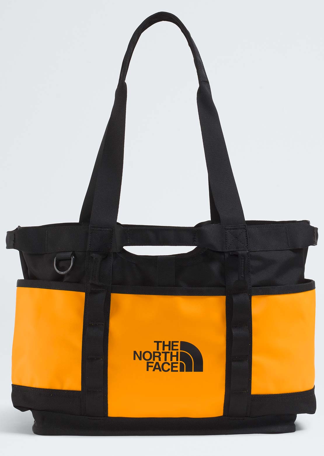 The North Face Women's Base Camp Utility Tote Bag Summit Gold/TNF Black