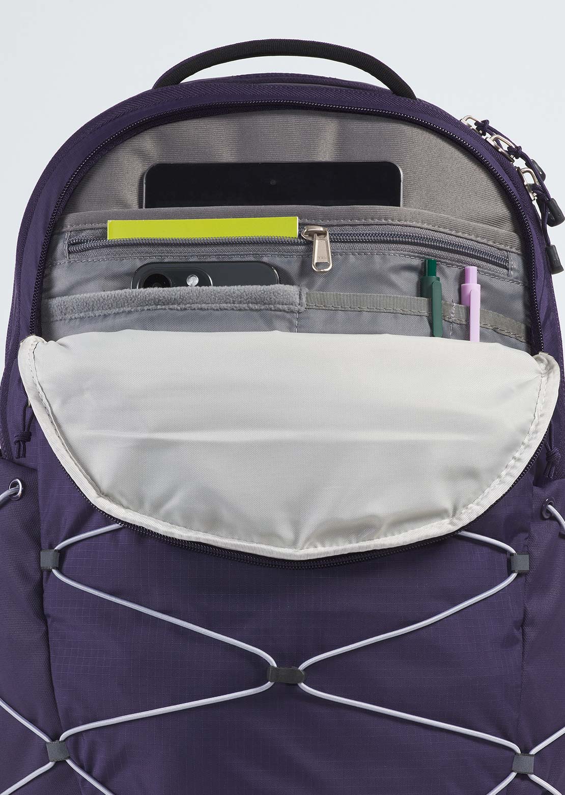 The North Face Women's Borealis Backpack Eternal Purple/Blue Flax