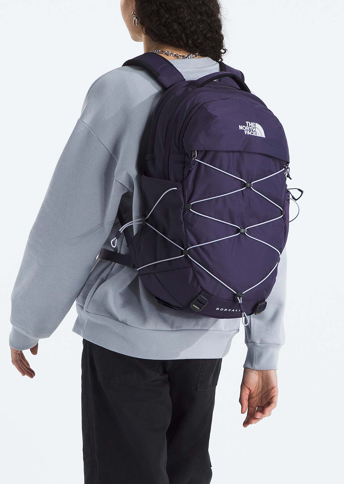 The North Face Women's Borealis Backpack Eternal Purple/Blue Flax