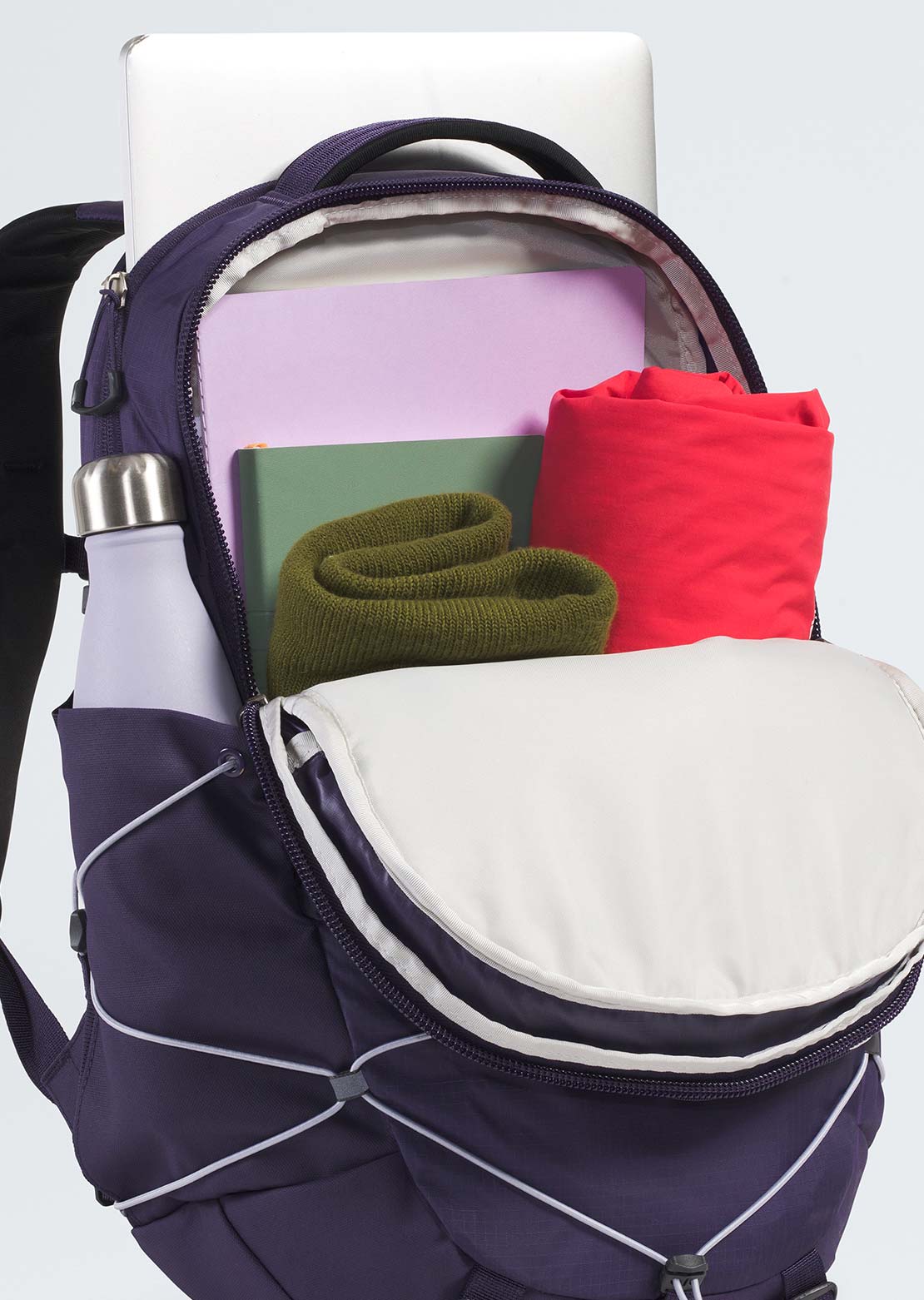The North Face Women's Borealis Backpack Eternal Purple/Blue Flax