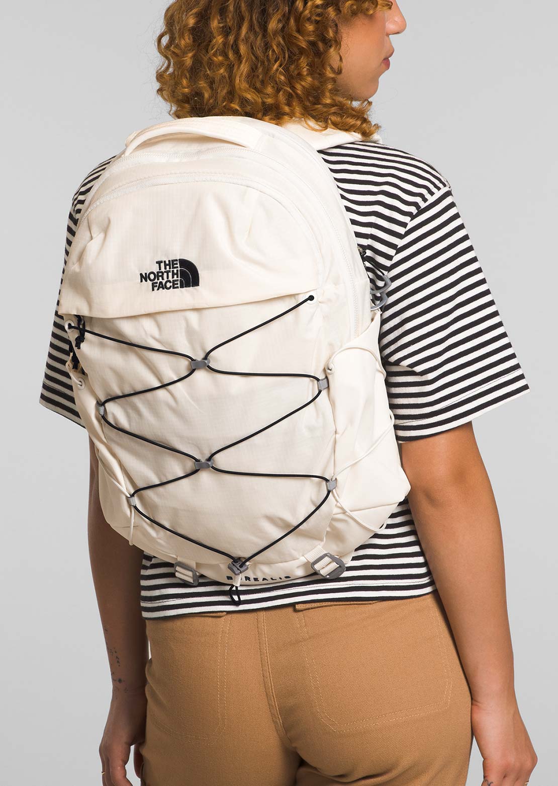 The North Face Women's Borealis Backpack Gardenia White/TNF Black NPF