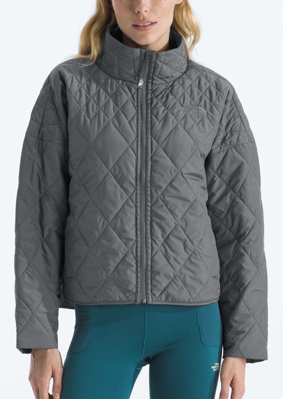 The North Face Women's Diamond Peak Insulated Jacket Smoked Pearl