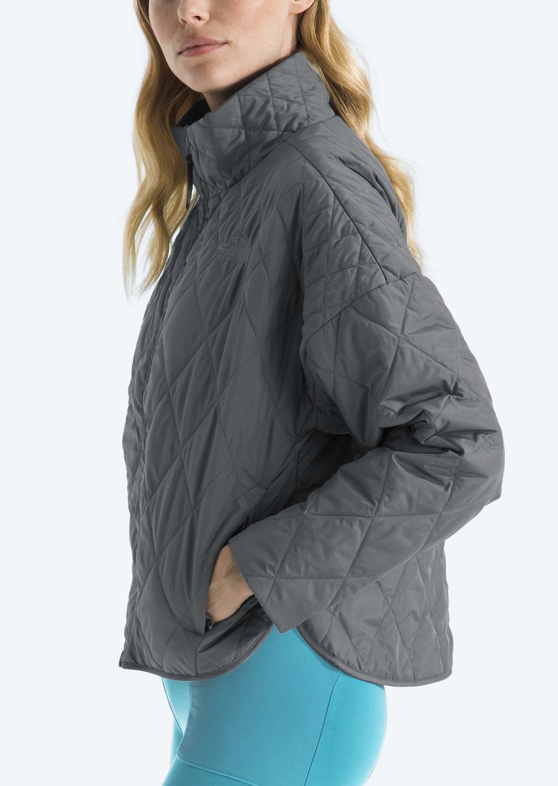 The North Face Women's Diamond Peak Insulated Jacket Smoked Pearl