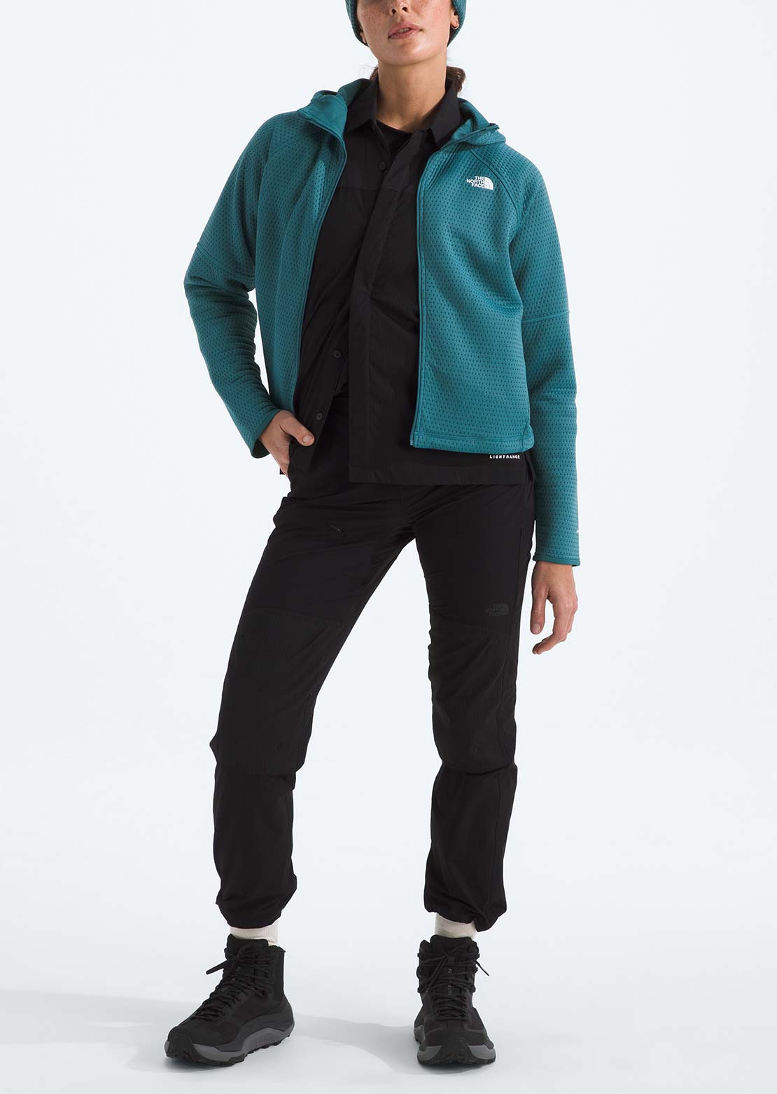 The North Face Women's Dotknit Thermal Full Zip Hood