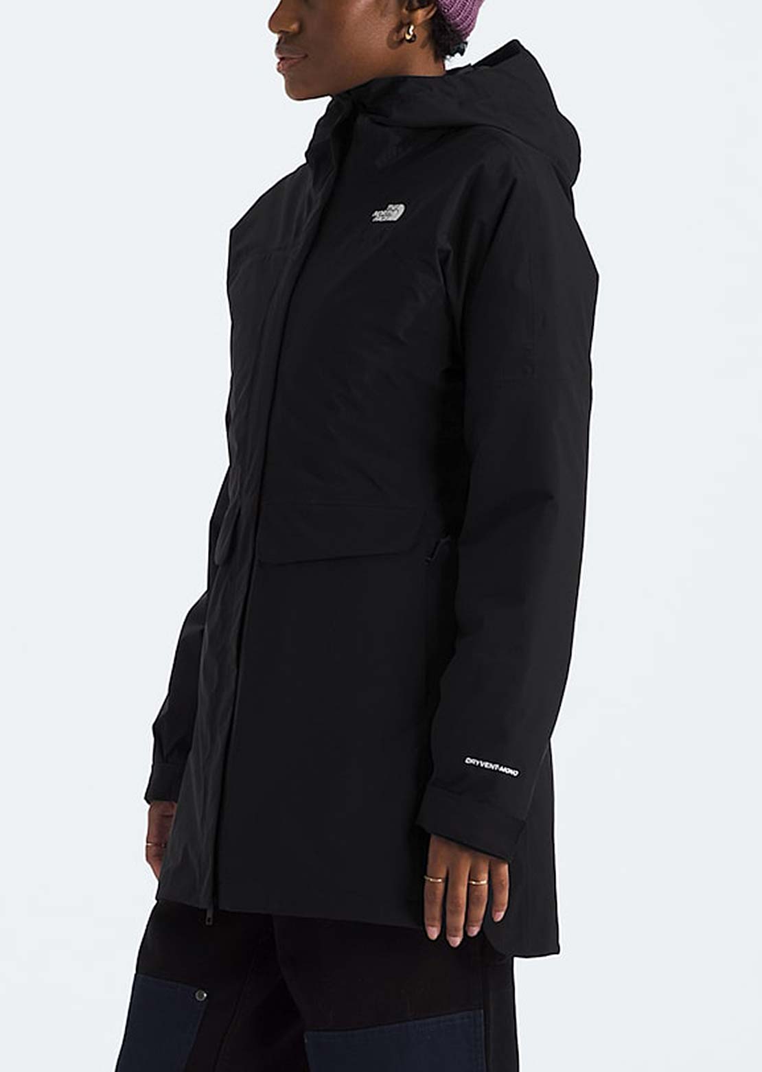 たろー　レディース　BLK M The North Face Women's DryVent Mono Triclimate Parka - PRFO Sports