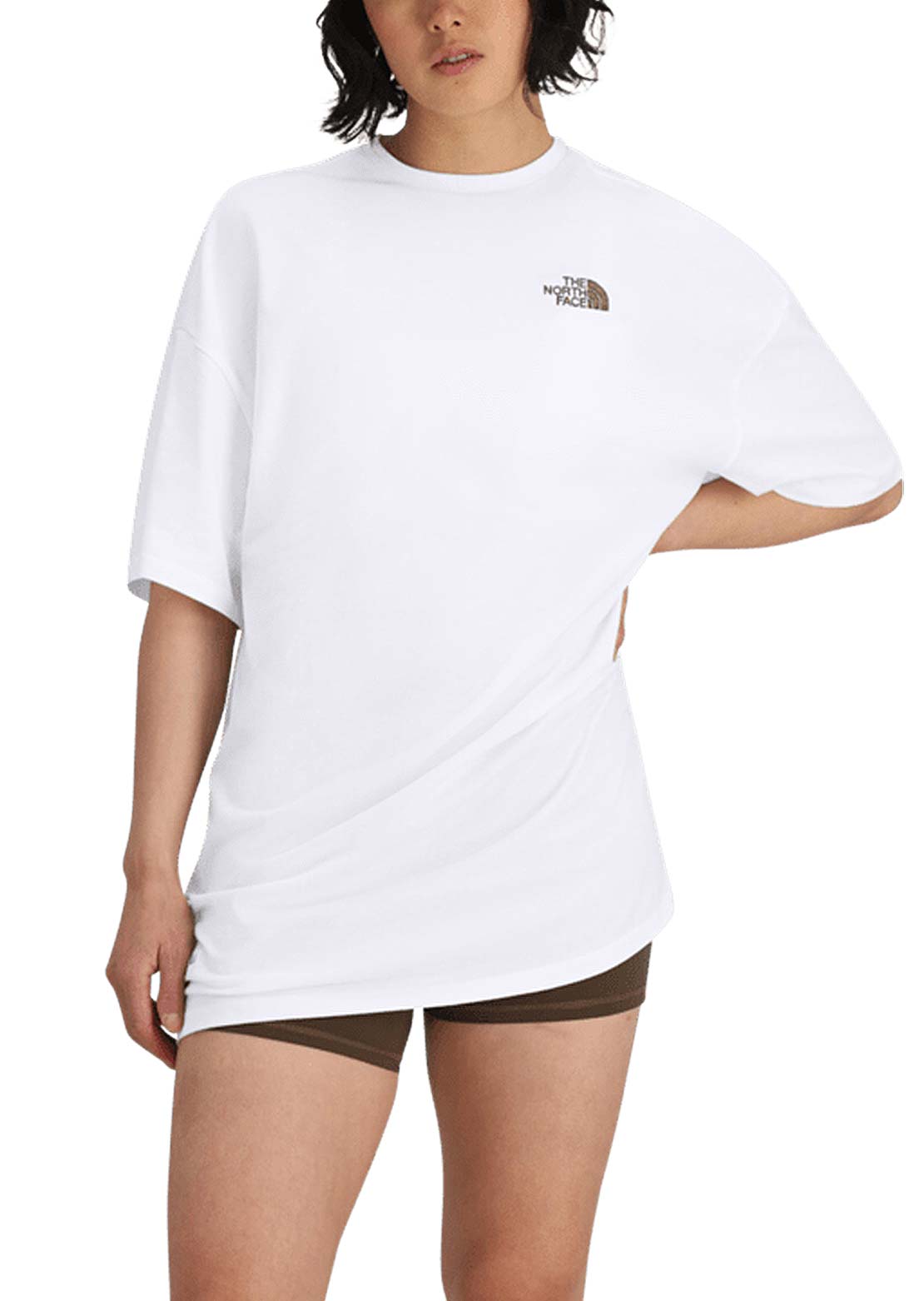 The North Face Women's Essential Oversize Dress TNF White/Latte