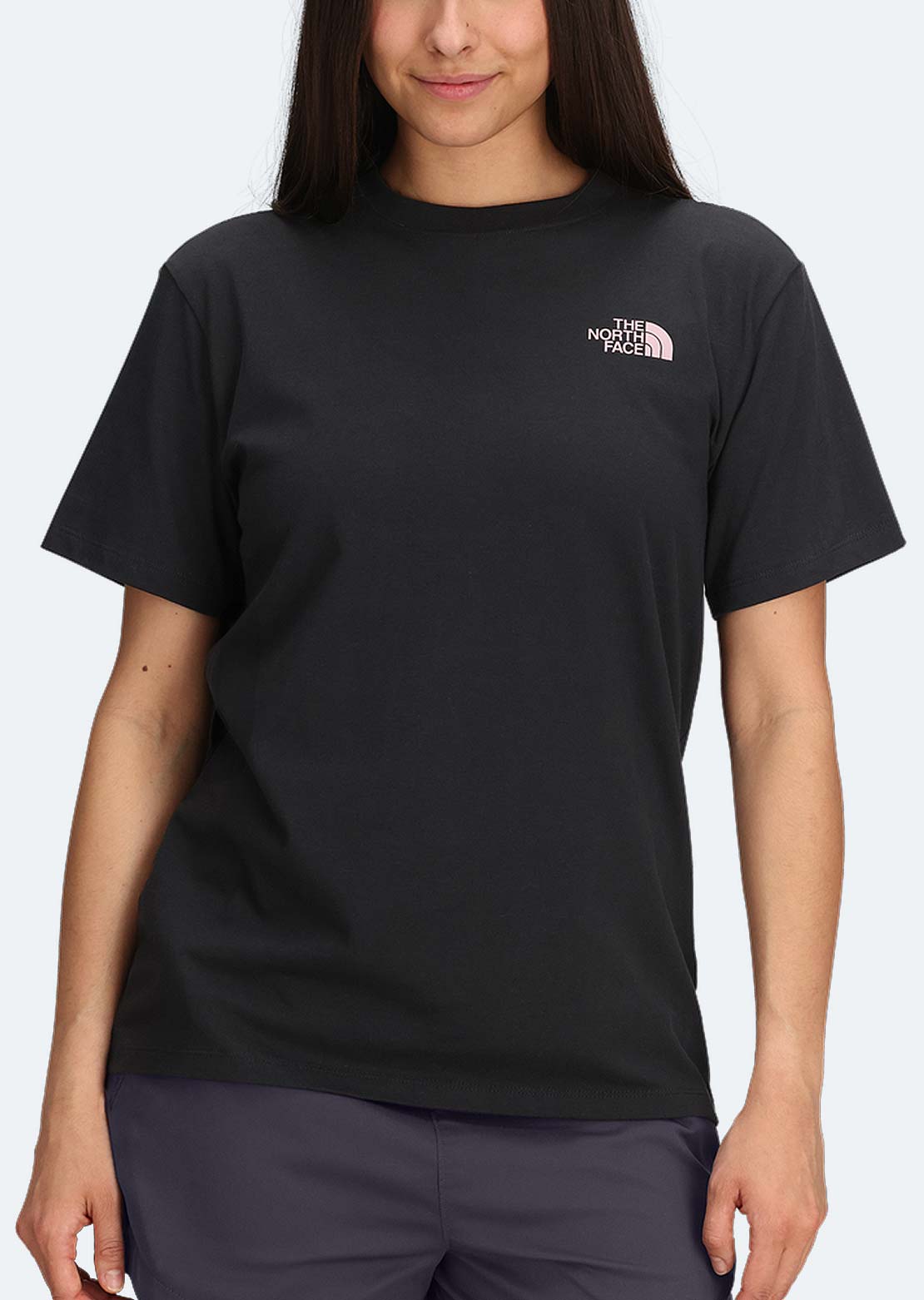 The North Face Women's Explore Pin Relaxed T-Shirt TNF Black