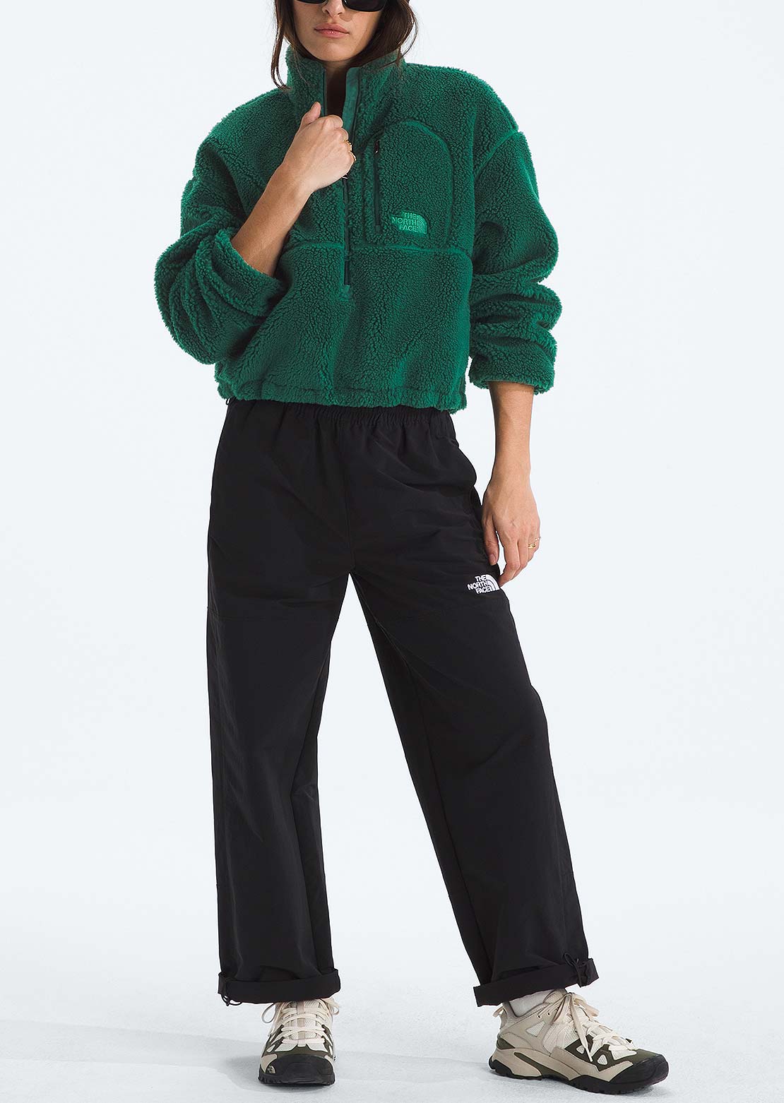 The North Face Women's Extreme Pile 2 Pullover Hunter Green