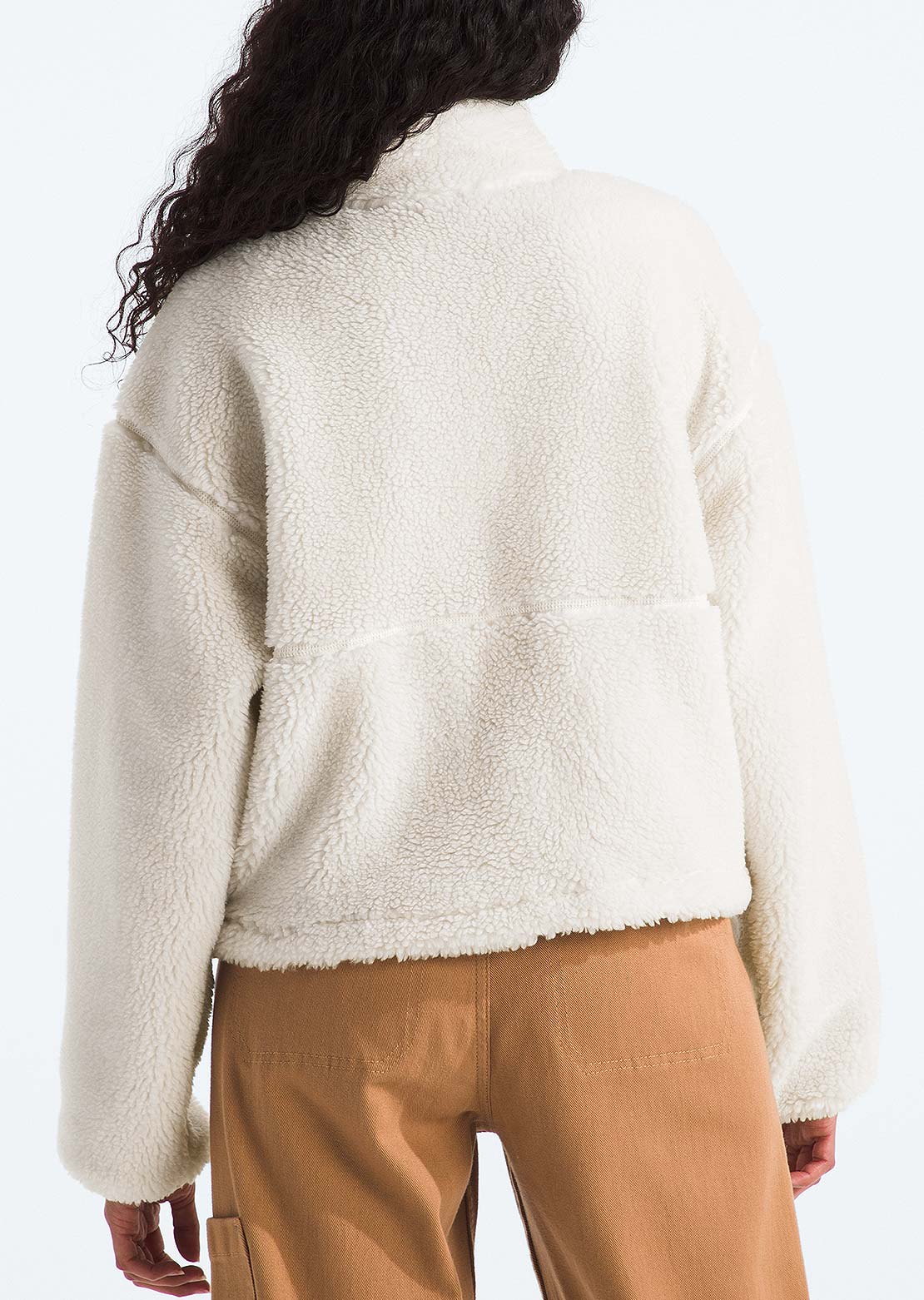 The North Face Women's Extreme Pile 2 Pullover White Dune