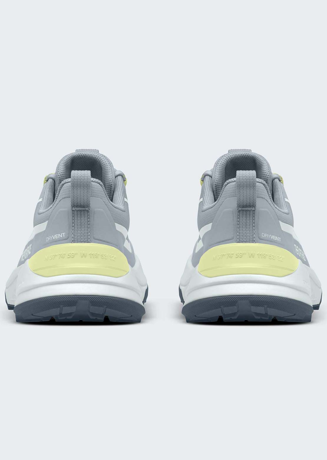 The North Face Women's Fastpack WP Hiking Shoes Frost Grey/Lemon Mist