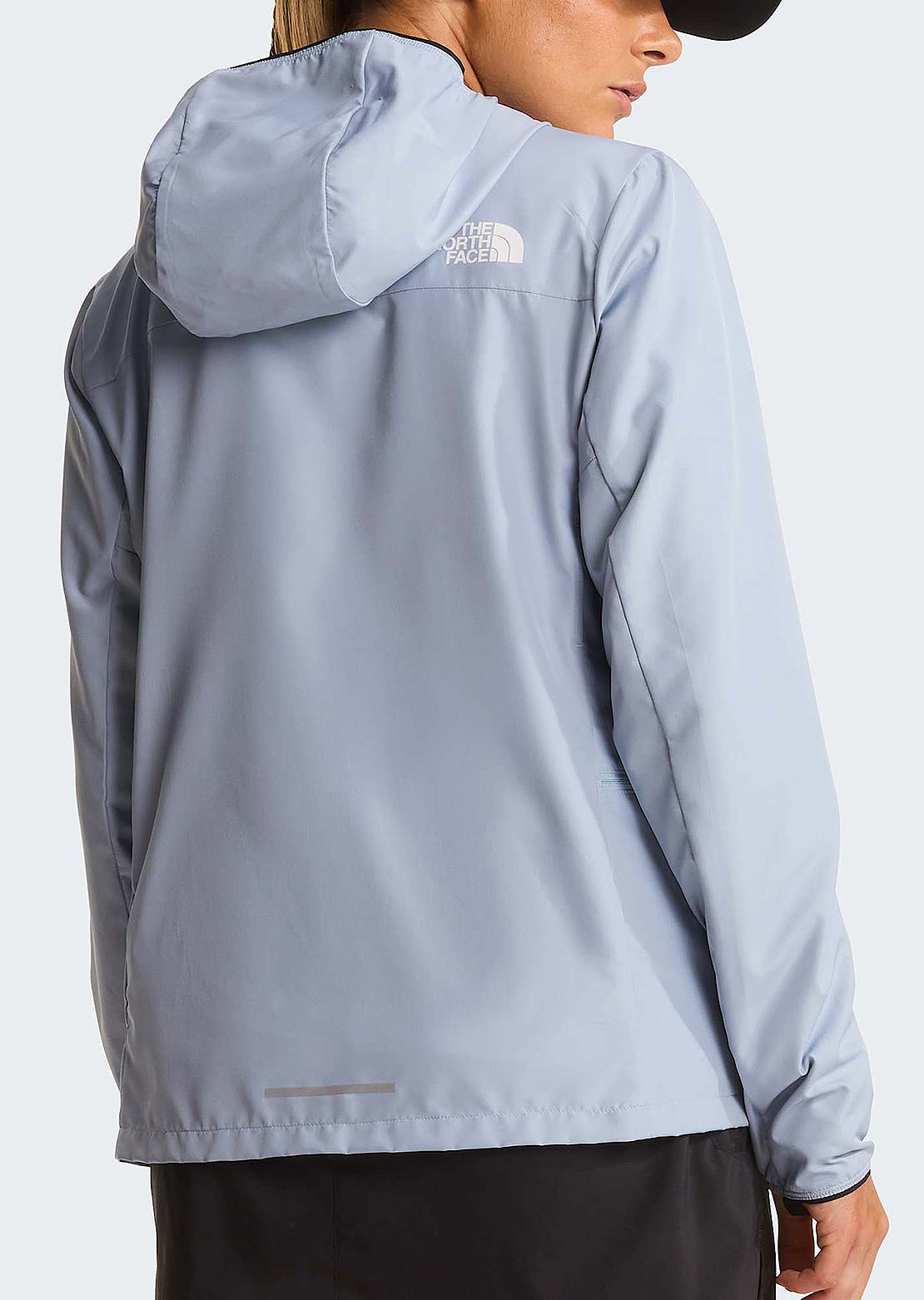 The North Face Women's Fontanales Wind Jacket Frost Grey