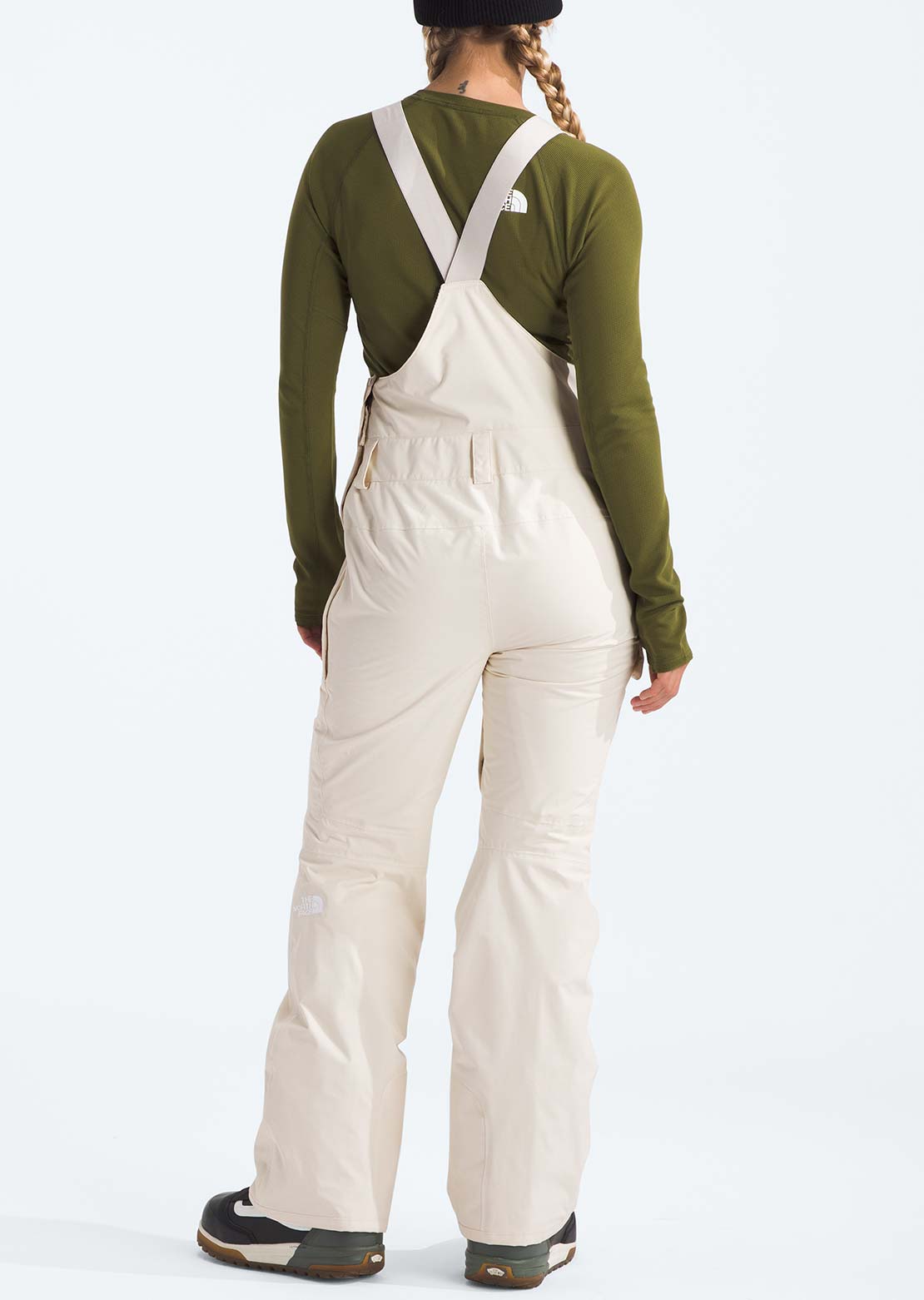 The North Face Women's Freedom Bib Pants White Dune