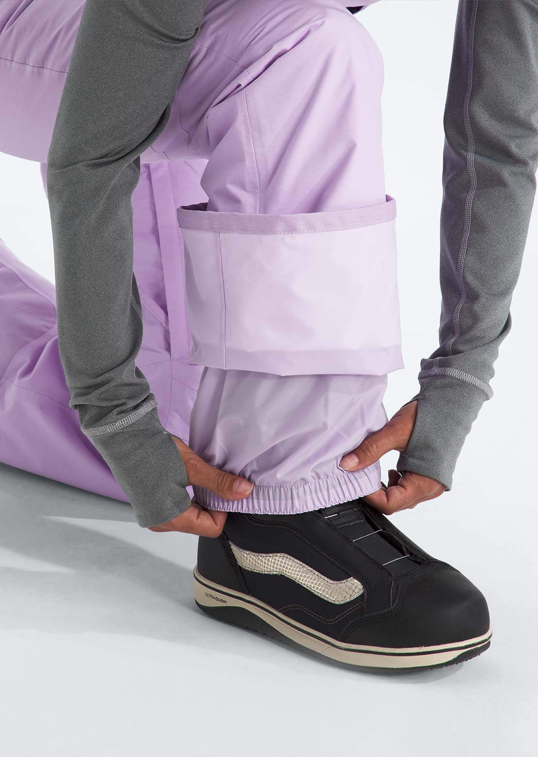 The North Face Women's Freedom Insulated Bib Pants Lite Lilac