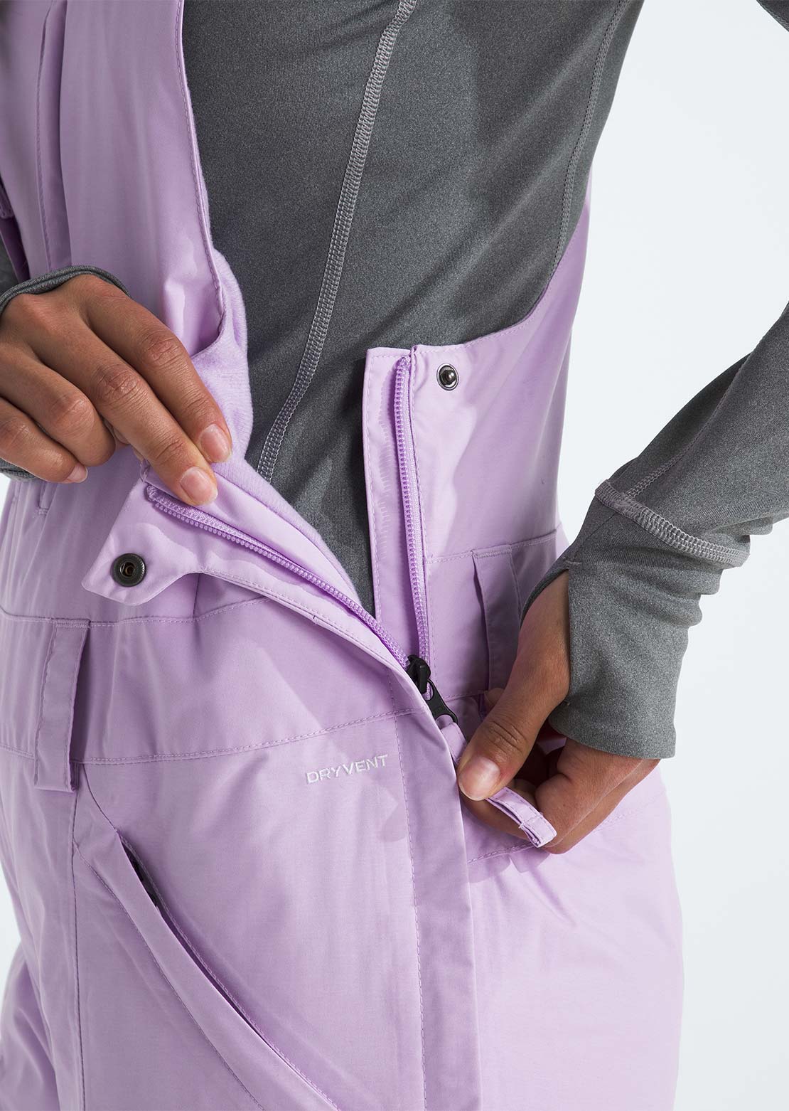 The North Face Women's Freedom Insulated Bib Pants Lite Lilac