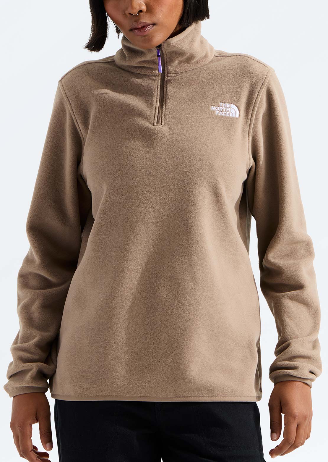 The North Face Femmes Glacier Fleece 1/4 Zip Manteau