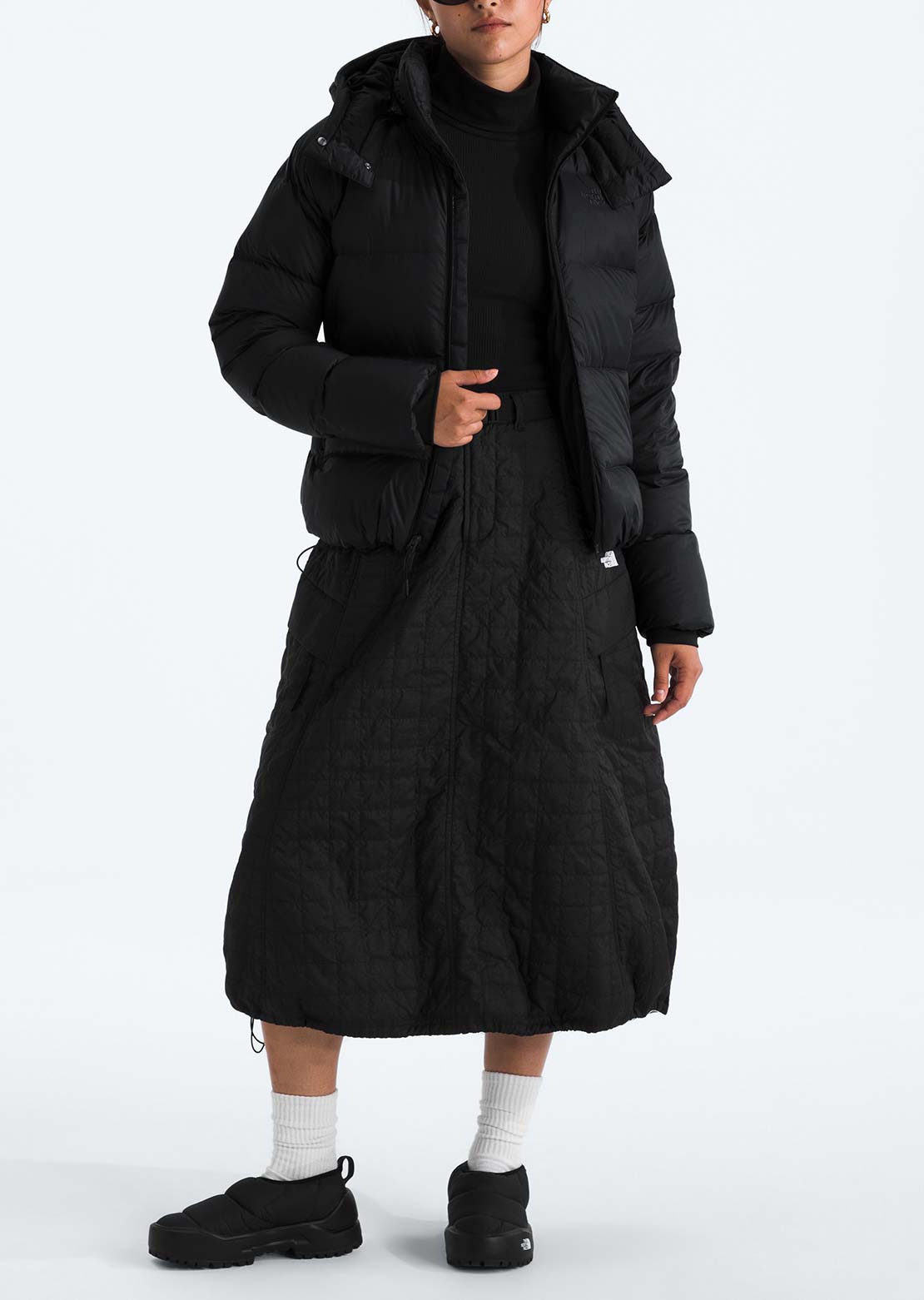 The North Face Women's Hydrenalite City Down Hooded Jacket TNF Black
