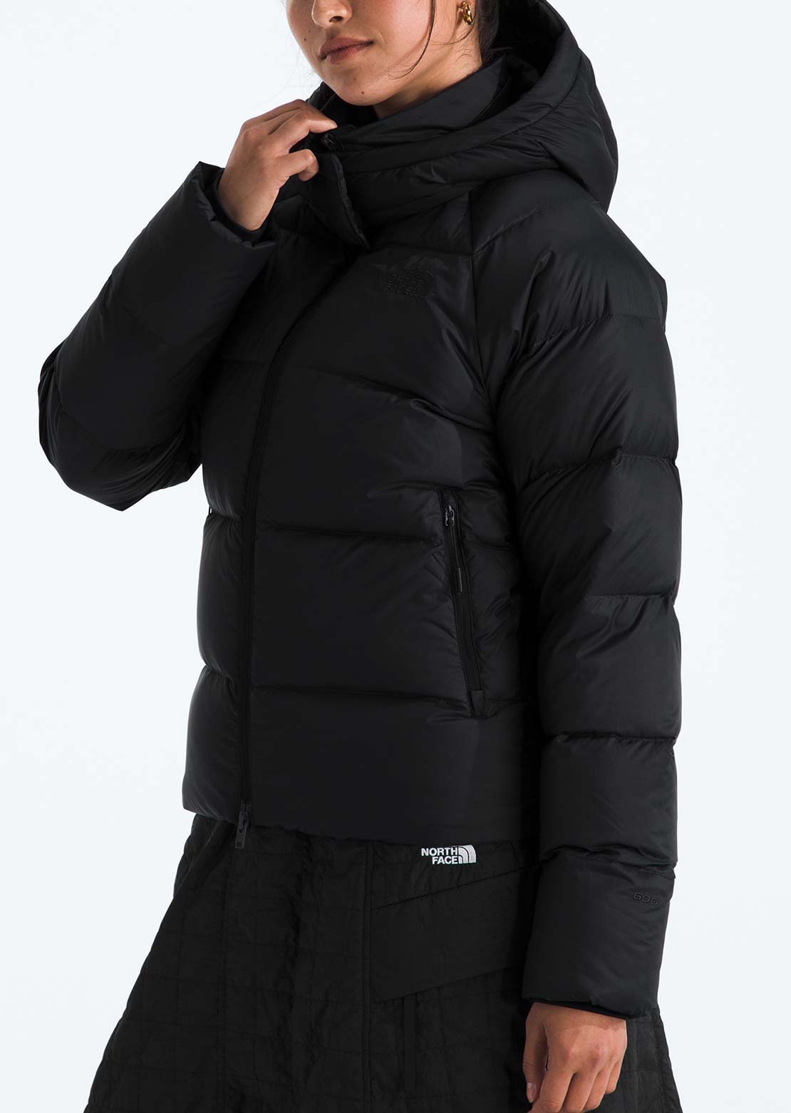 The North Face Women's Hydrenalite City Down Hooded Jacket TNF Black