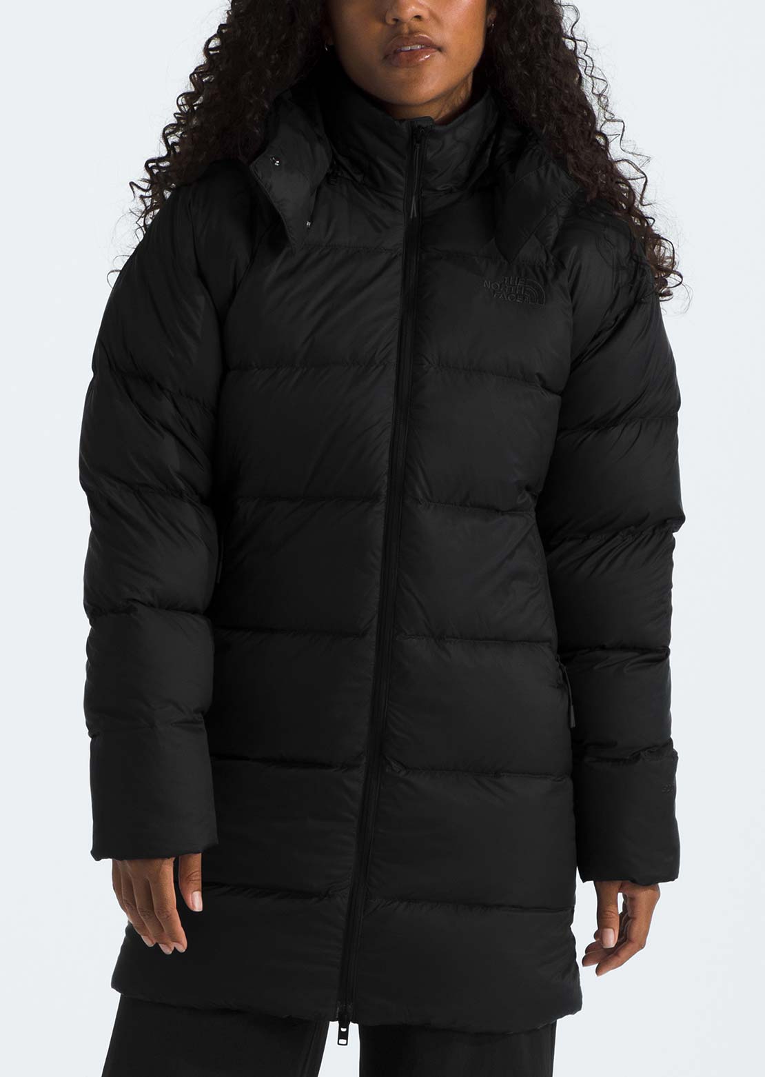 The North Face Women's Hydrenalite City Down Hooded Parka TNF Black