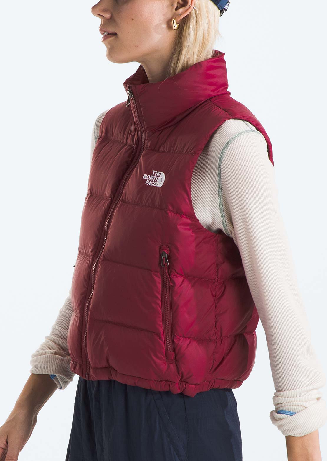 The North Face Women's Hydrenalite Down A-Line Vest Beetroot
