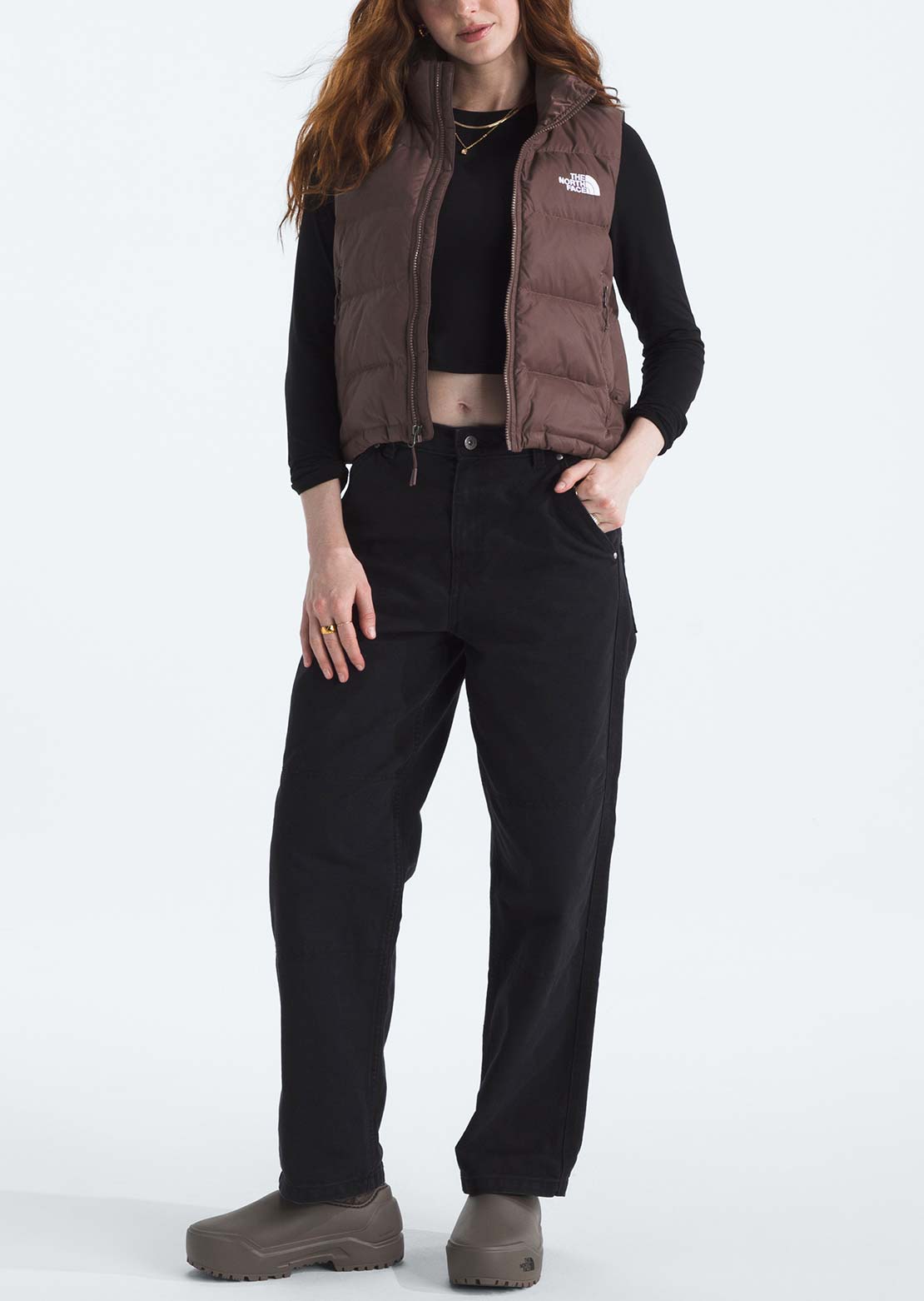 The North Face Women's Hydrenalite Down A-Line Vest Tawny Quartz