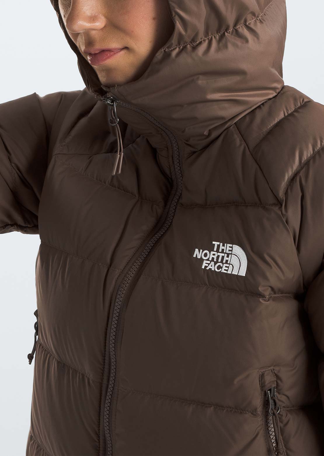 The North Face Women's Hydrenalite Down Hoodie Smokey Brown