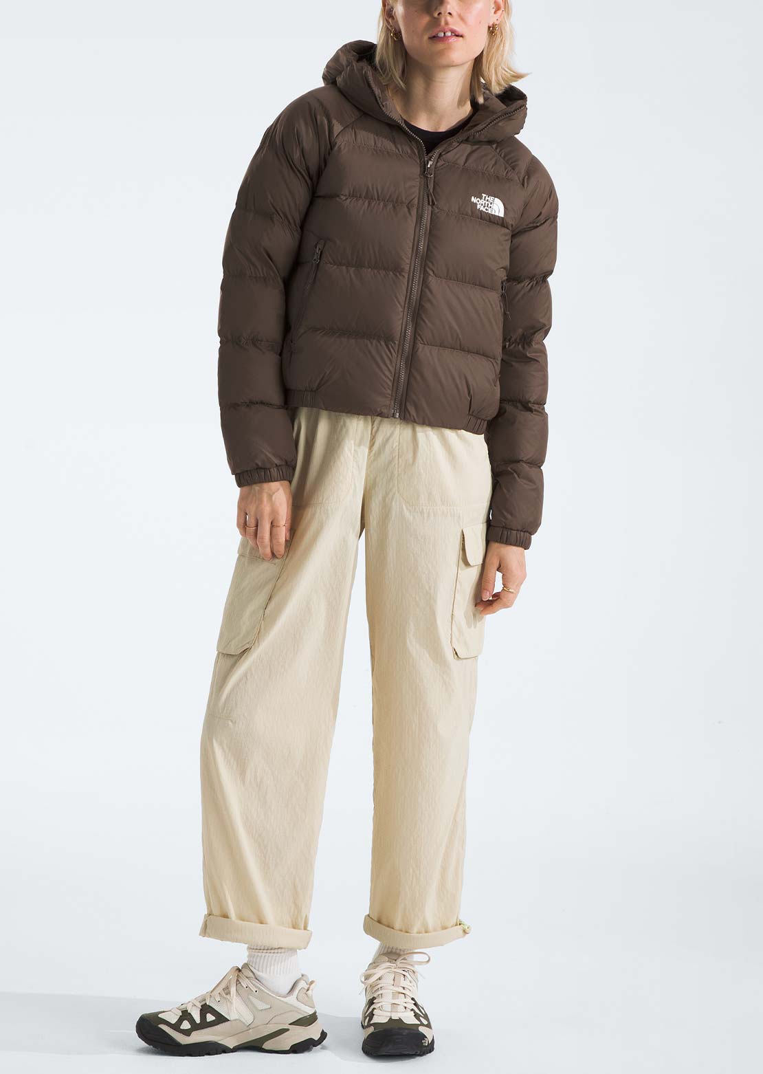 The North Face Women's Hydrenalite Down Hoodie Smokey Brown