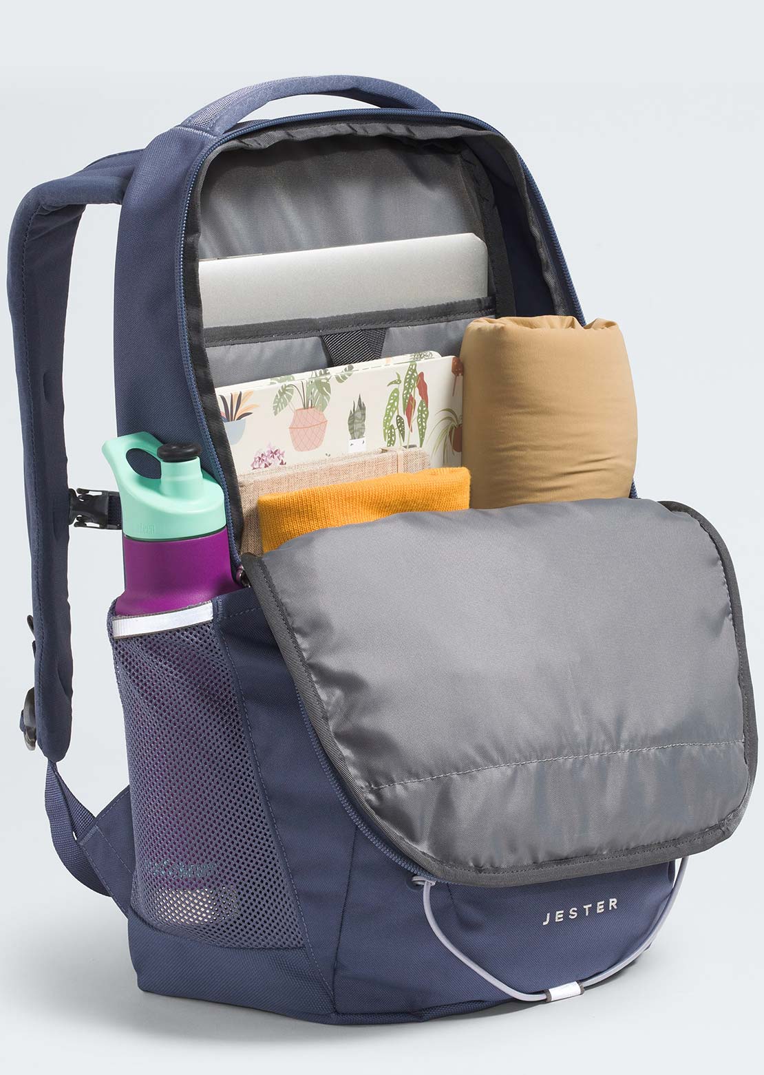 The North Face Women's Jester Backpack Twilight Galaxy/Blue Flax