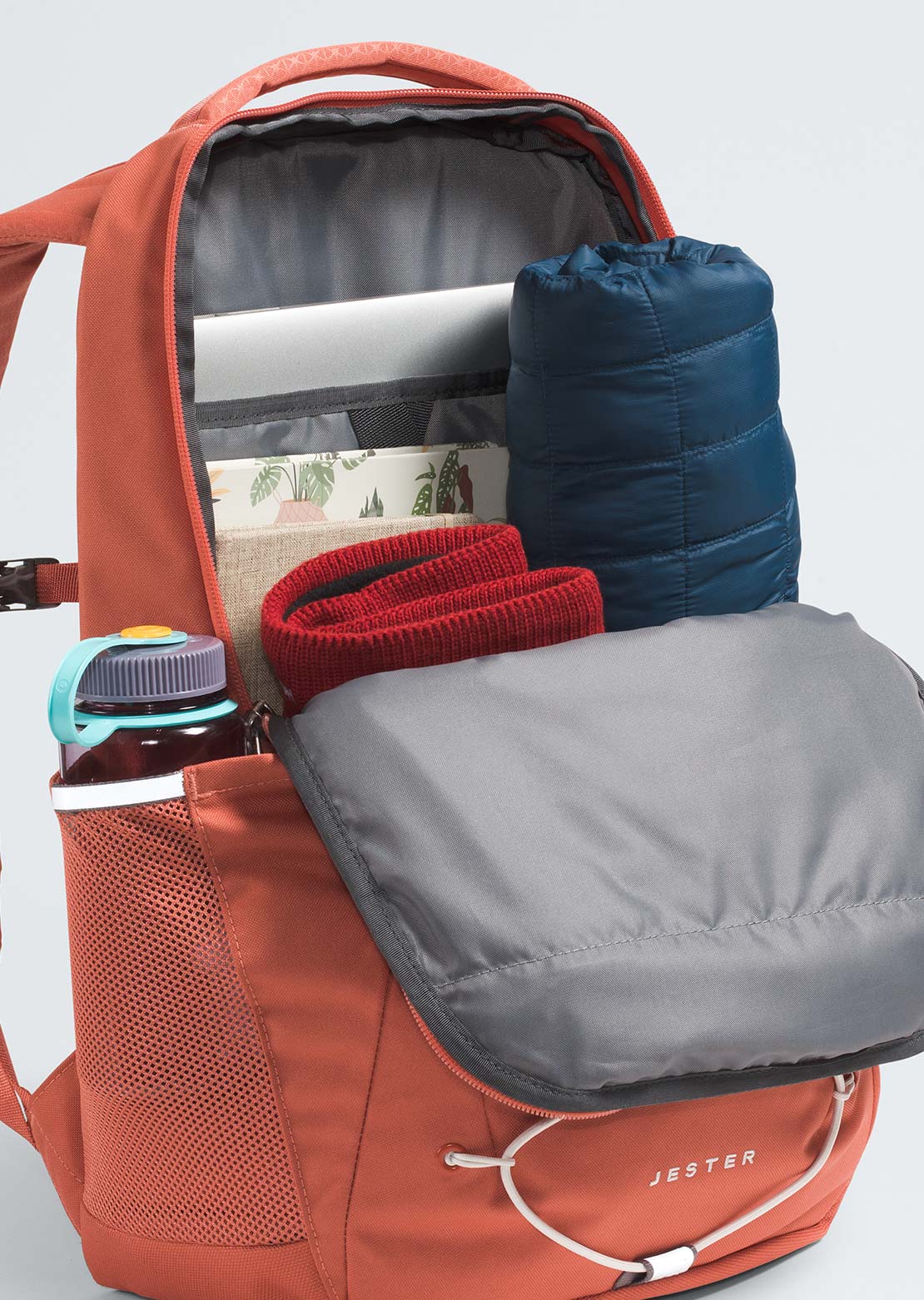 The North Face Women's Jester Backpack Mars Dust/White Dune