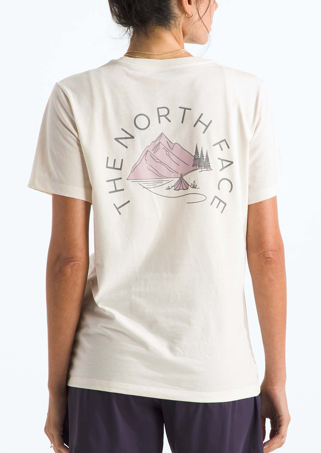 The North Face Women's Monte Regular T-Shirt White Dune