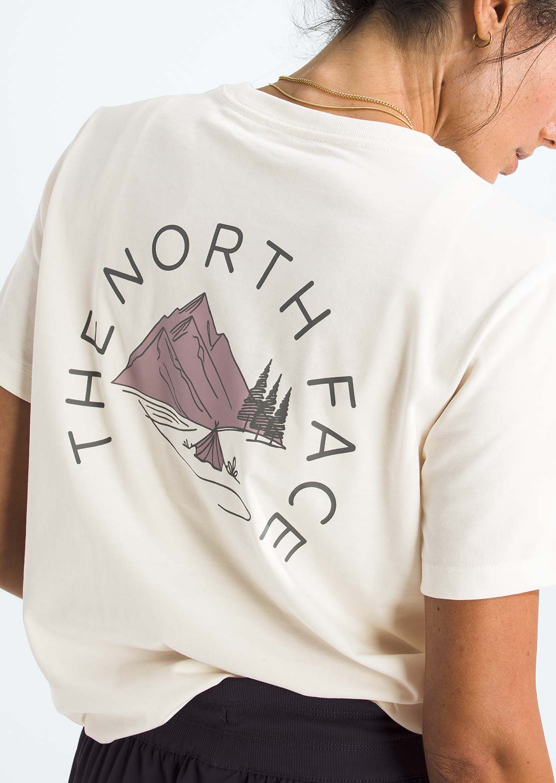 The North Face Women's Monte Regular T-Shirt White Dune
