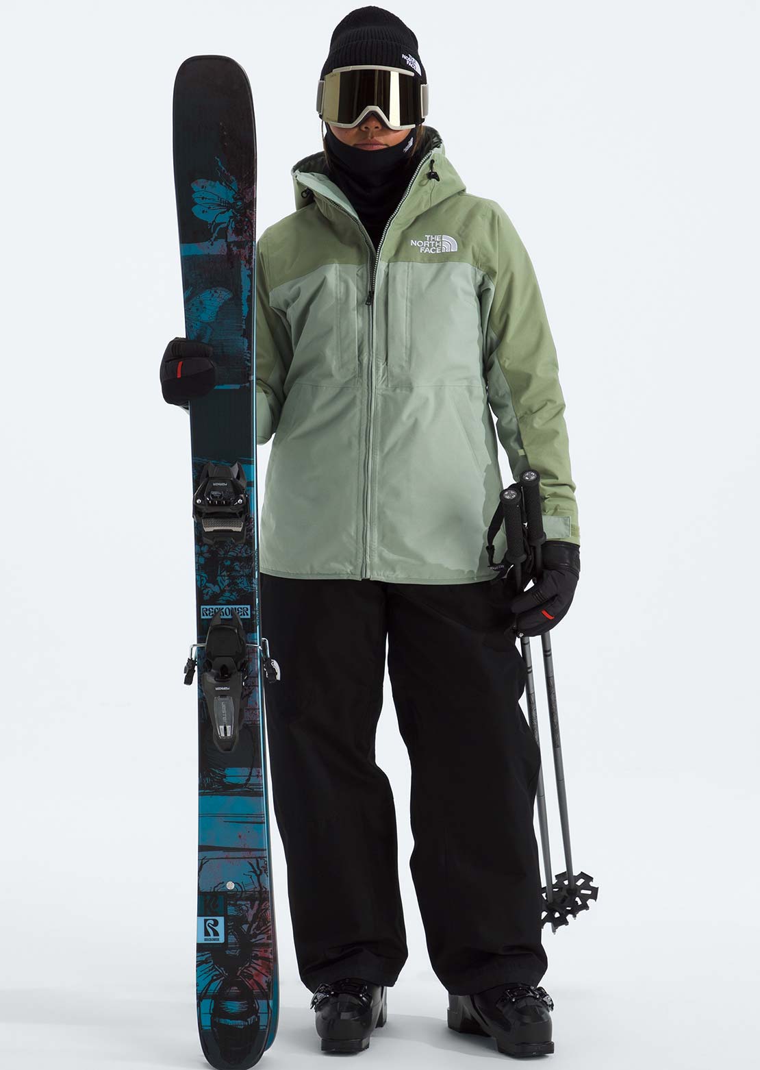 The North Face Women's Namak Insulated Jacket Bark Mist/Slate Moss