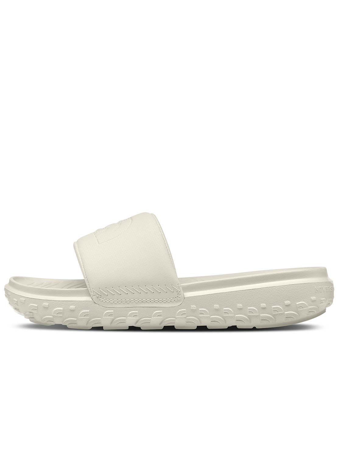 The North Face Women's Never Stop Cush Slides White Dune/White Dune