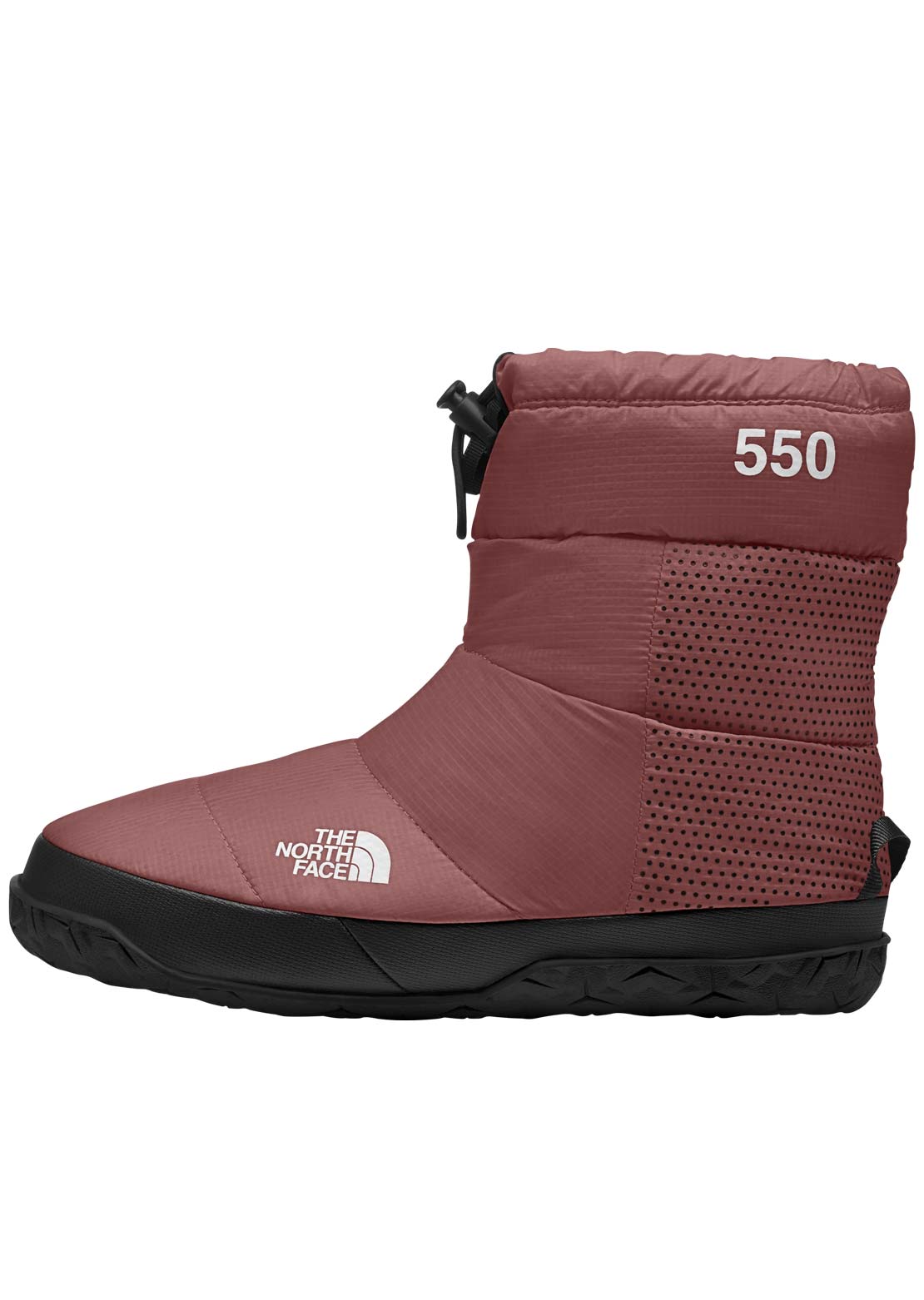 The North Face Women's Nuptse Après Bootie Canyon Dust/TNF Black