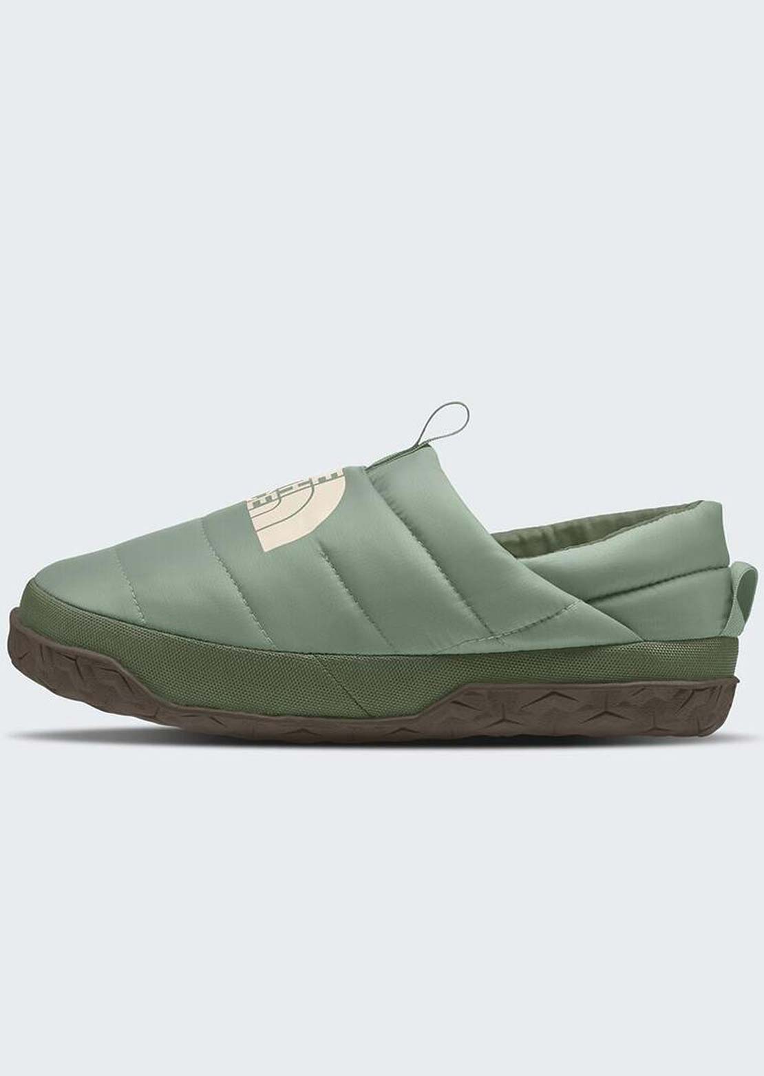 The North Face Women's Nuptse Mule Slippers Slate Moss/Bark Mist