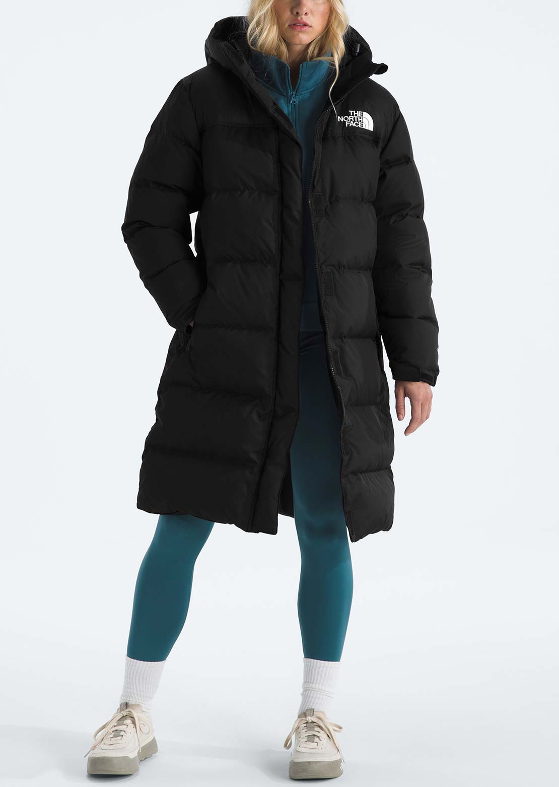 The North Face Women's Nuptse Parka Jacket TNF Black/NPF/R