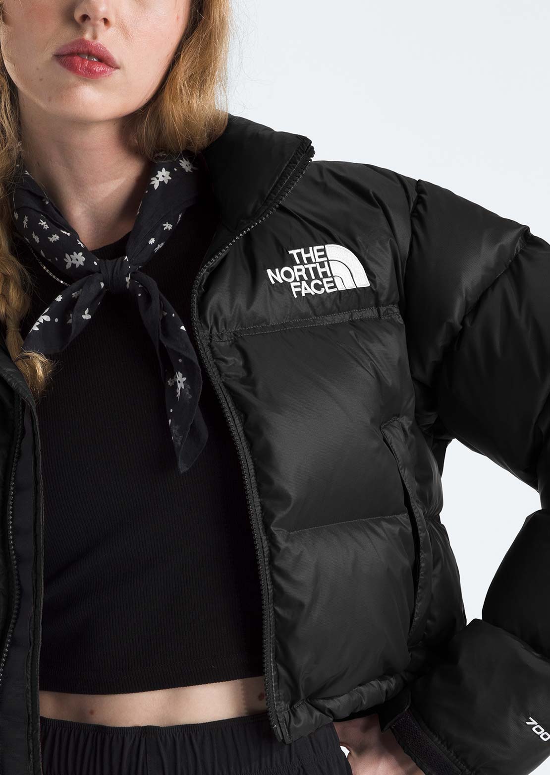 The North Face Women's Nuptse Short Jacket TNF Black/TNF Black/Recycled