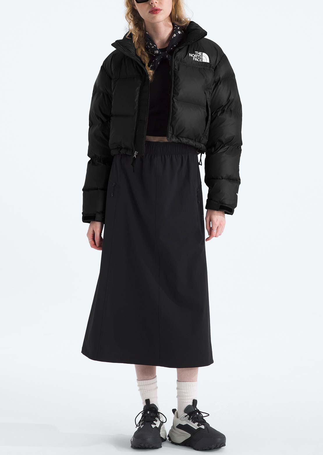 The North Face Women's Nuptse Short Jacket TNF Black/TNF Black/Recycled