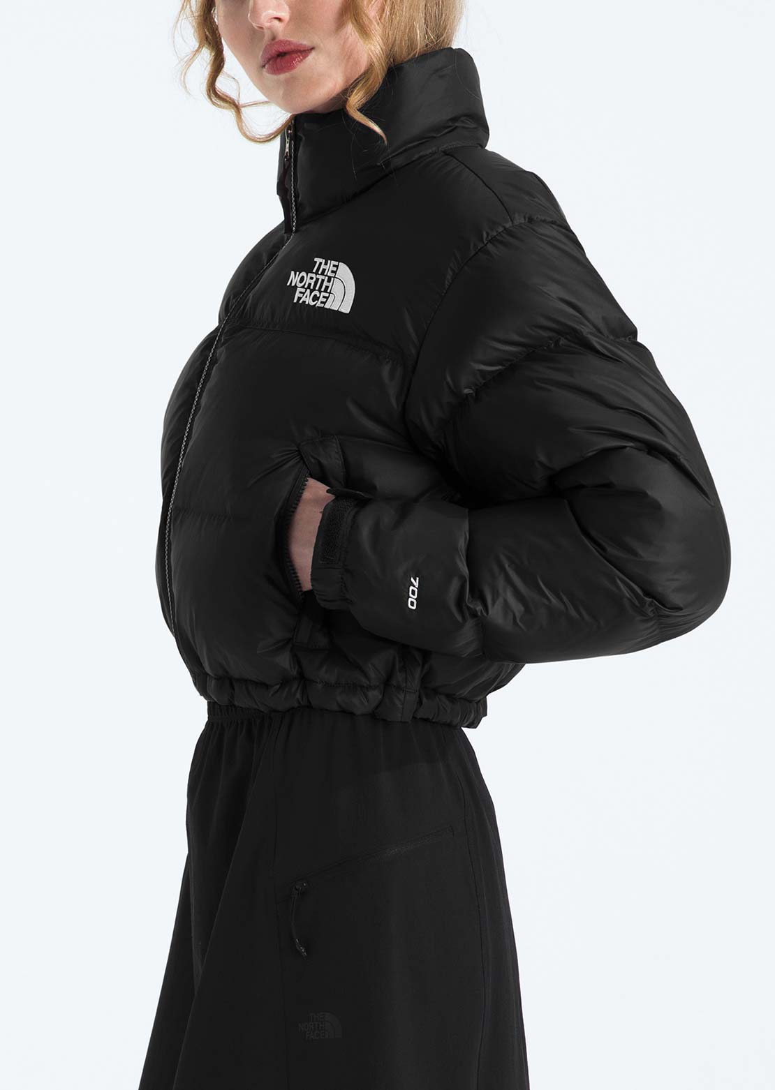 The North Face Women's Nuptse Short Jacket TNF Black/TNF Black/Recycled