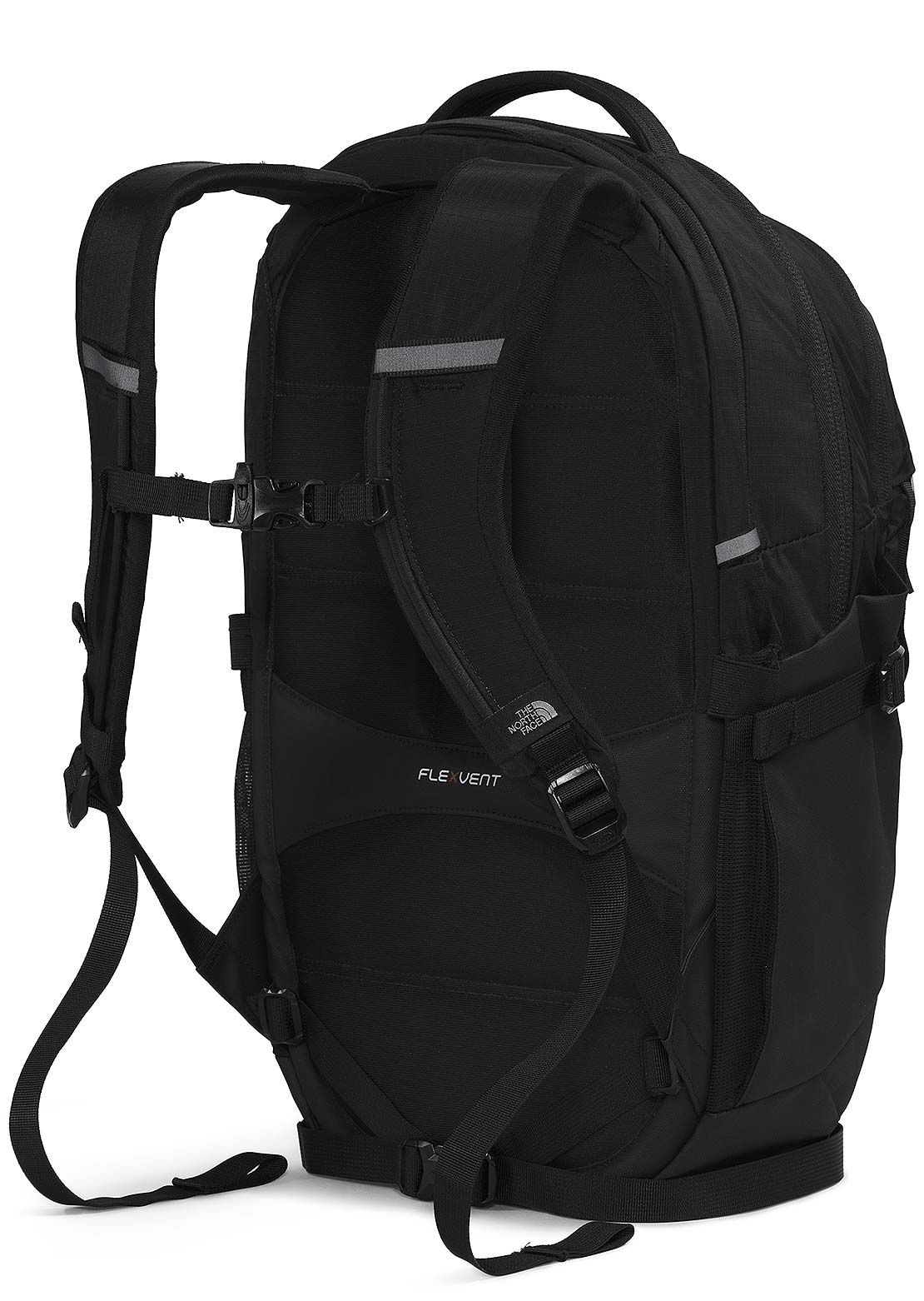 The North Face Women&#39;s Recon Luxe Backpack TNF Black/Burnt Coral Metallic-NPF