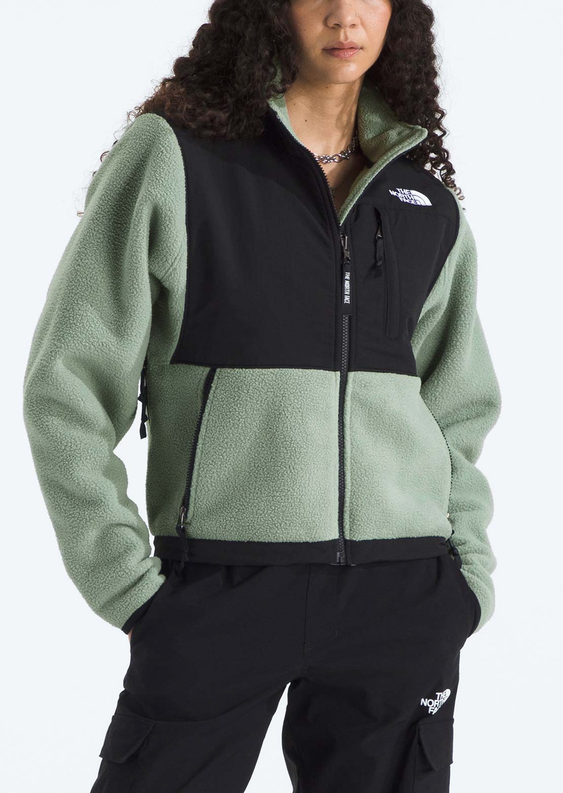 The North Face Women's Retro Denali Jacket Slate Moss/TNF Black
