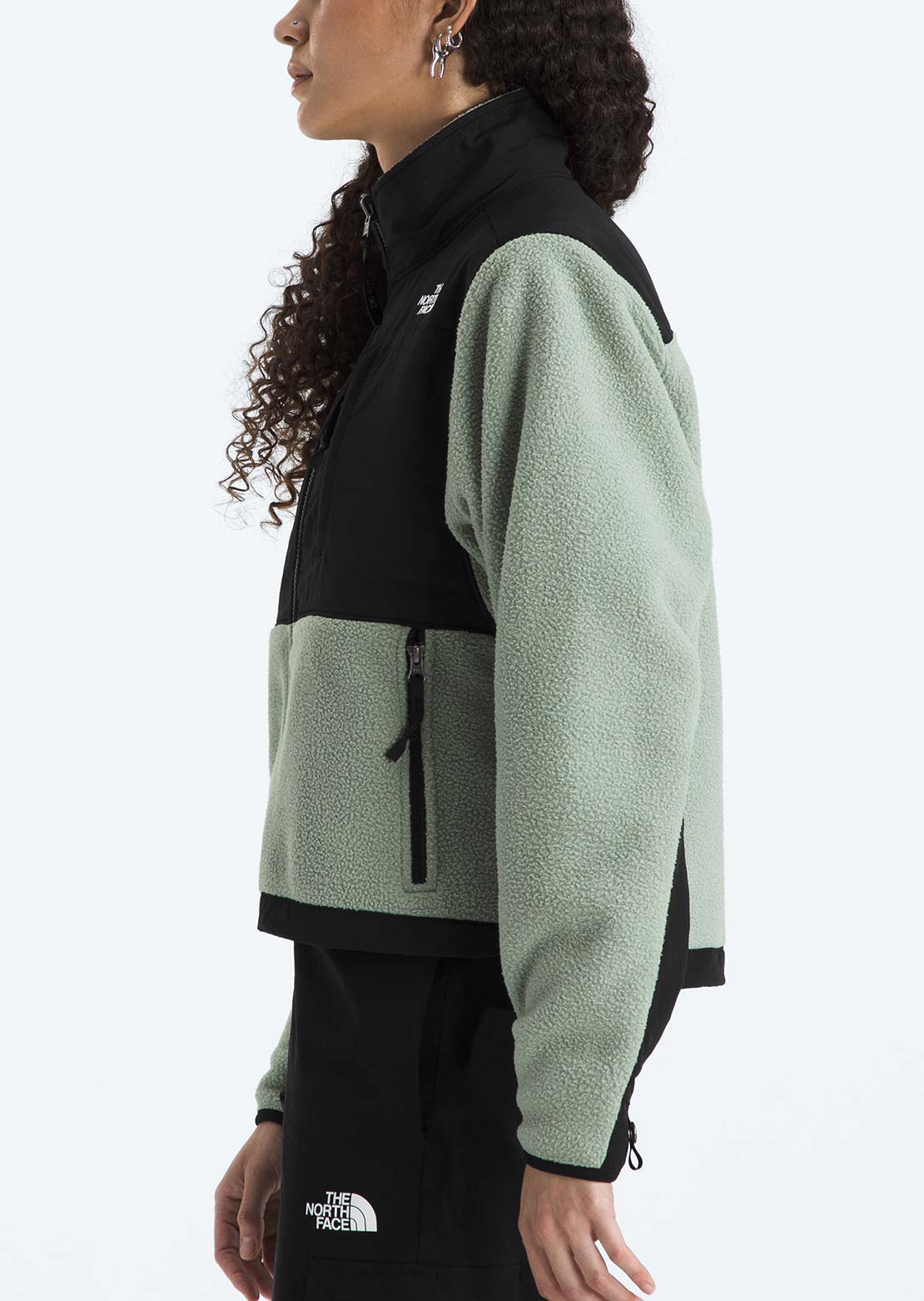The North Face Women's Retro Denali Jacket Slate Moss/TNF Black