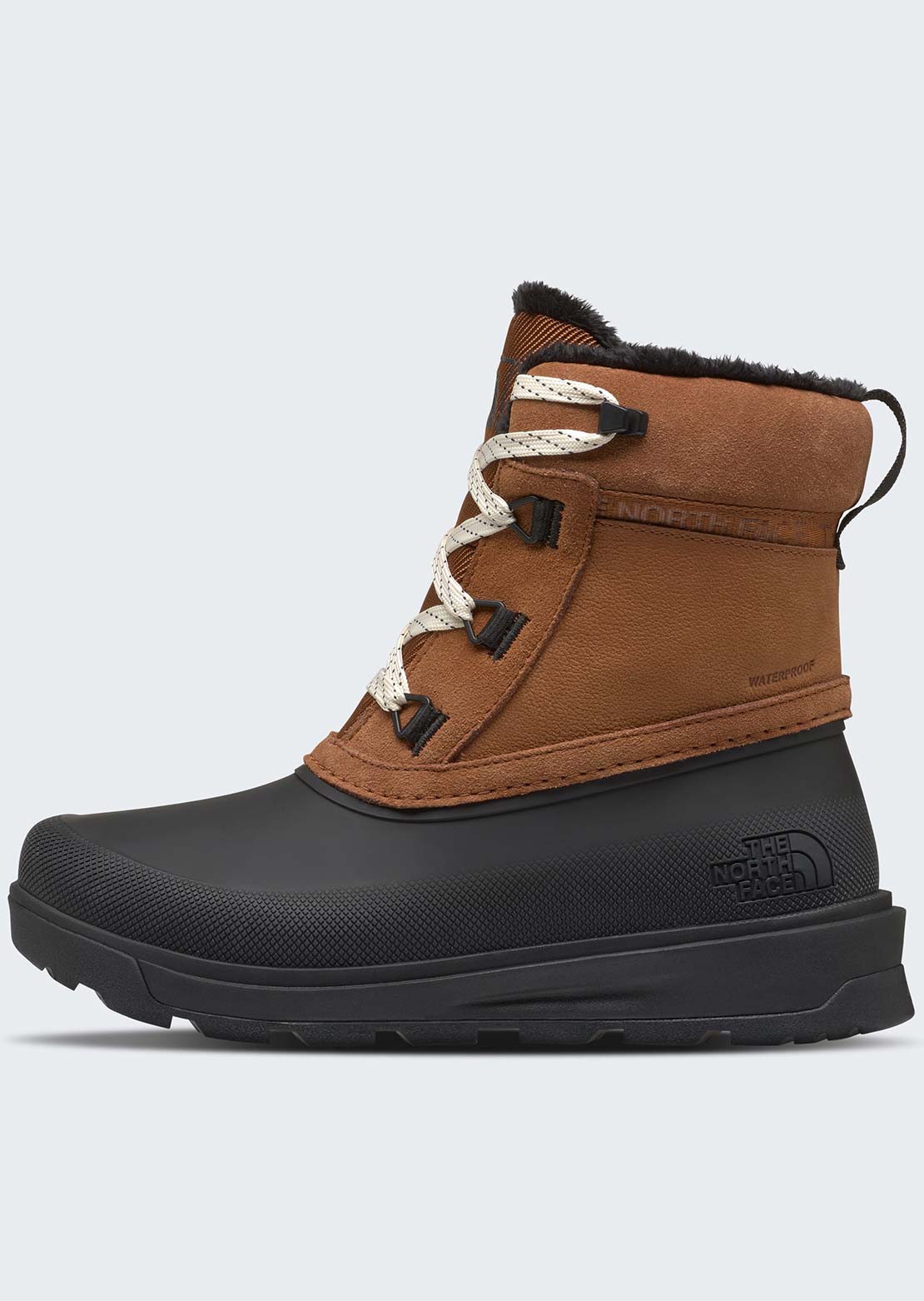 The North Face Women's Shellista V Shorty Waterproof Boots Burnt Umber/TNF Black